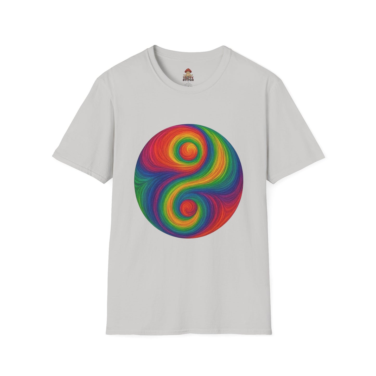 Trippy Stitch Yin Yang T-Shirt ☯️