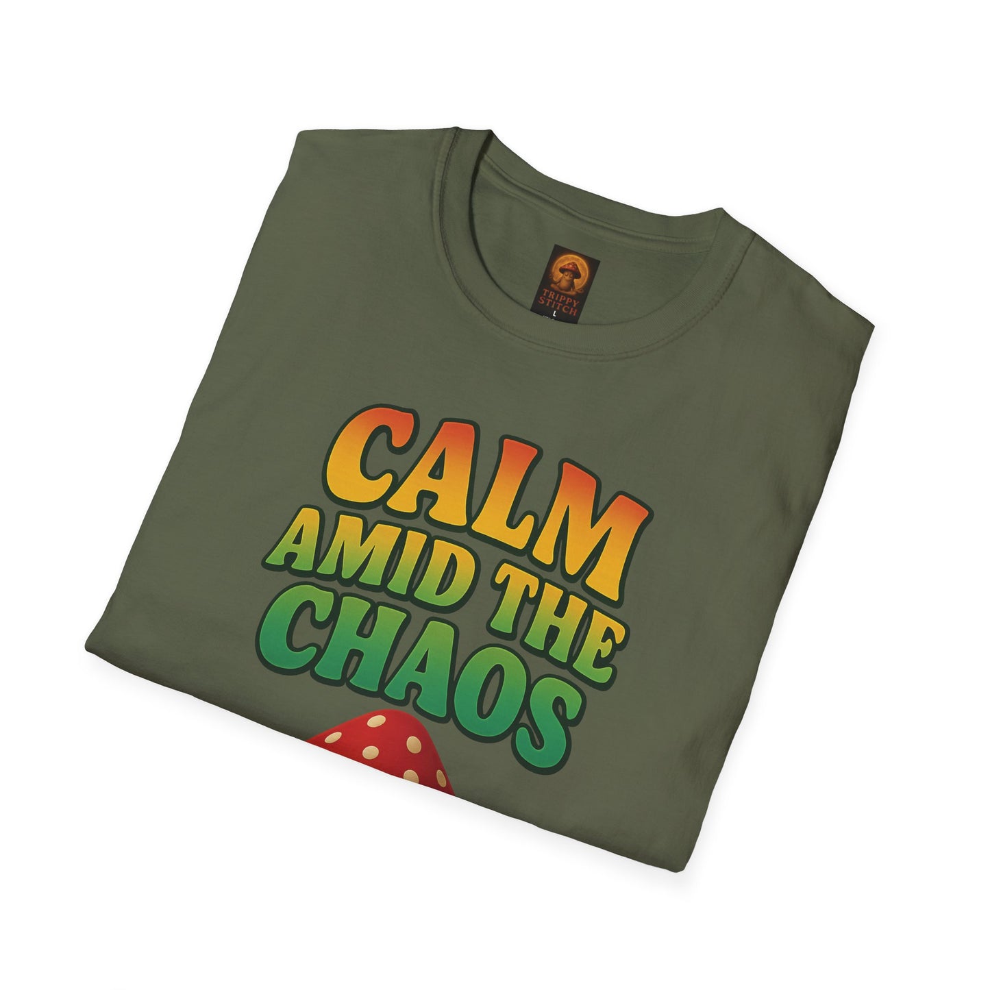 Calm Amid the Chaos Shirt, Stay Vigilant, Positive Vibes Clothing
