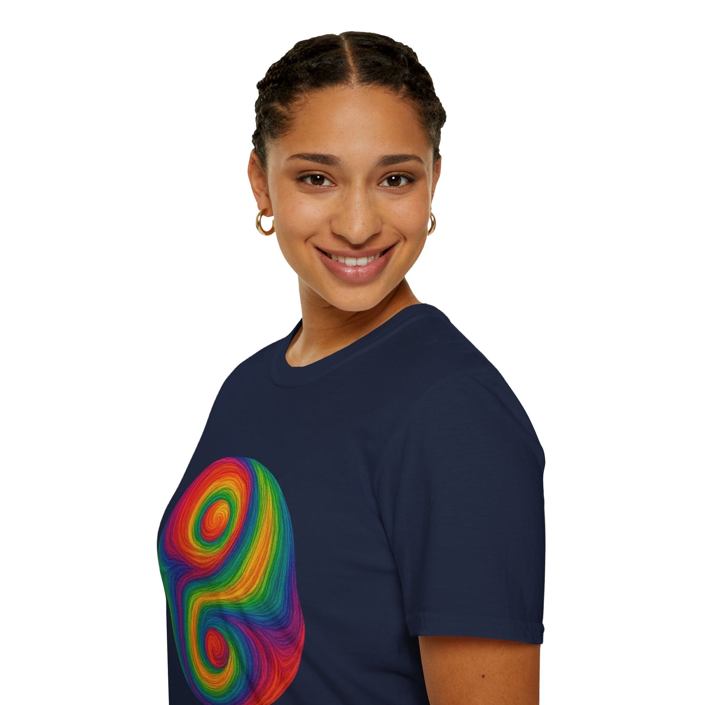 Trippy Stitch Yin Yang T-Shirt ☯️