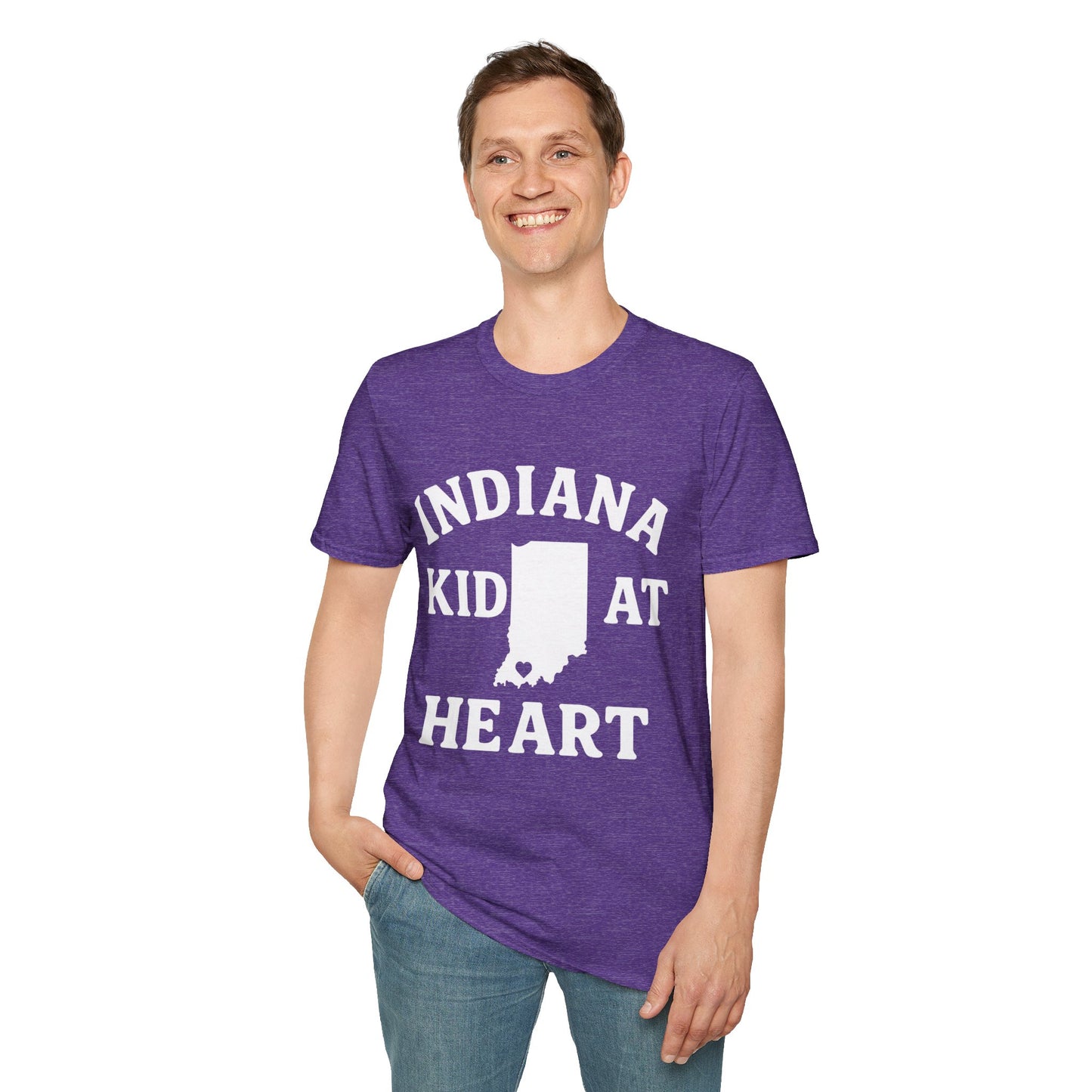 Indiana Kid at Heart Tee❤️Born and raised