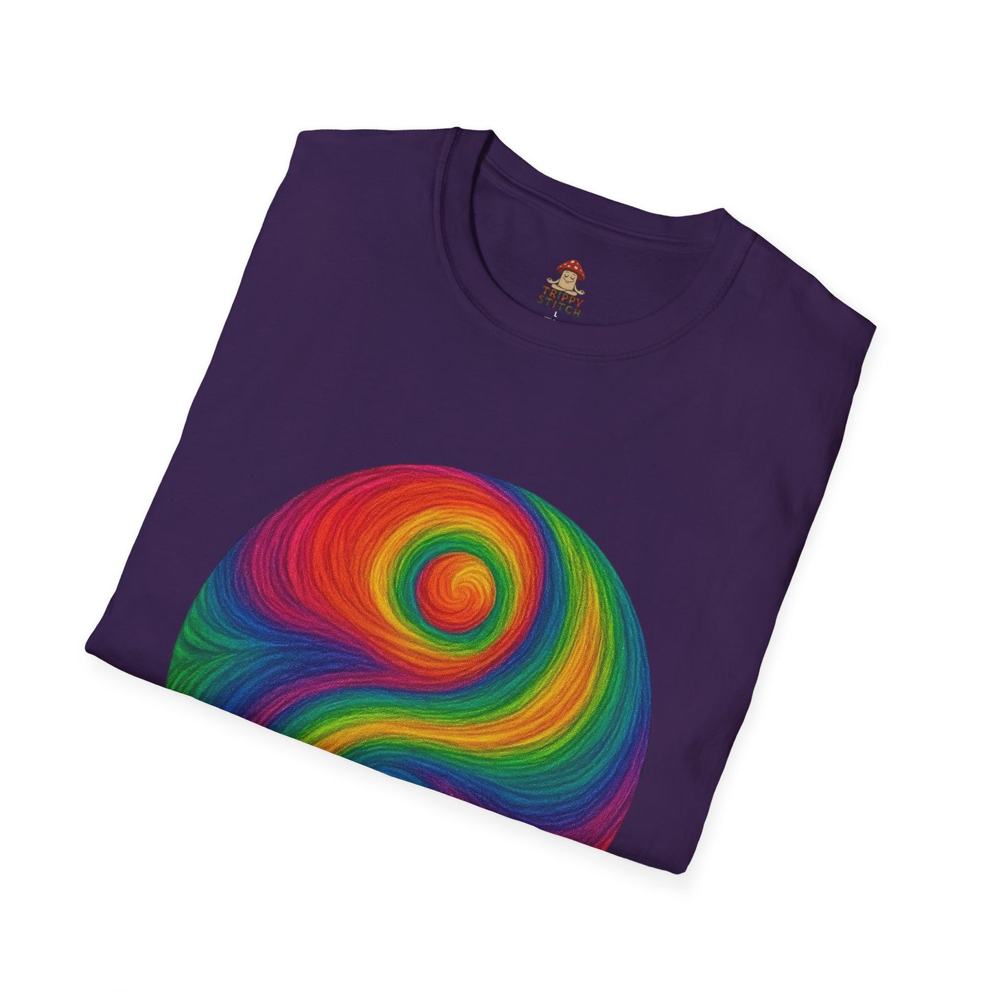 Trippy Stitch Yin Yang T-Shirt ☯️
