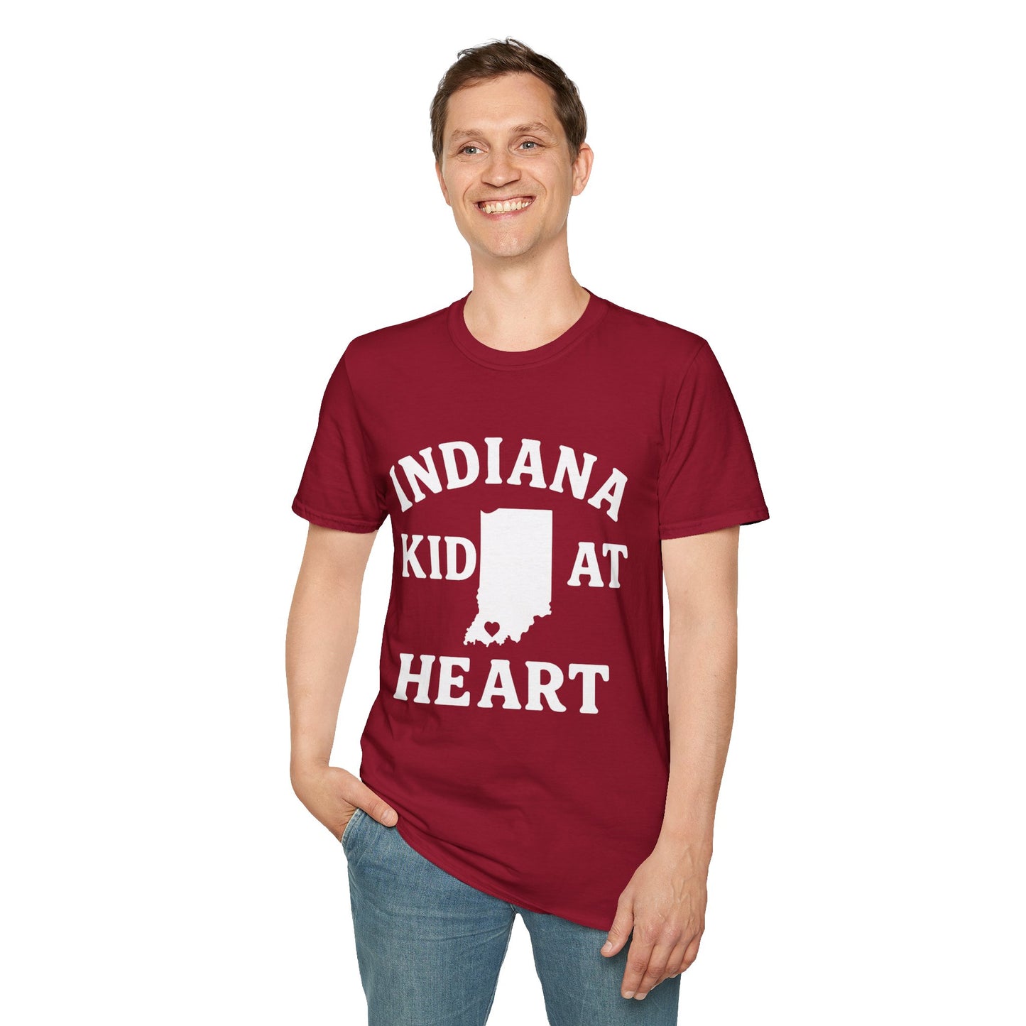 Indiana Kid at Heart Tee❤️Born and raised