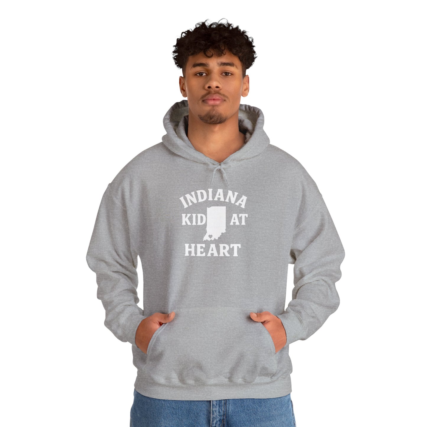 Indiana Kid at Heart Hoodie ❤️Born and raised