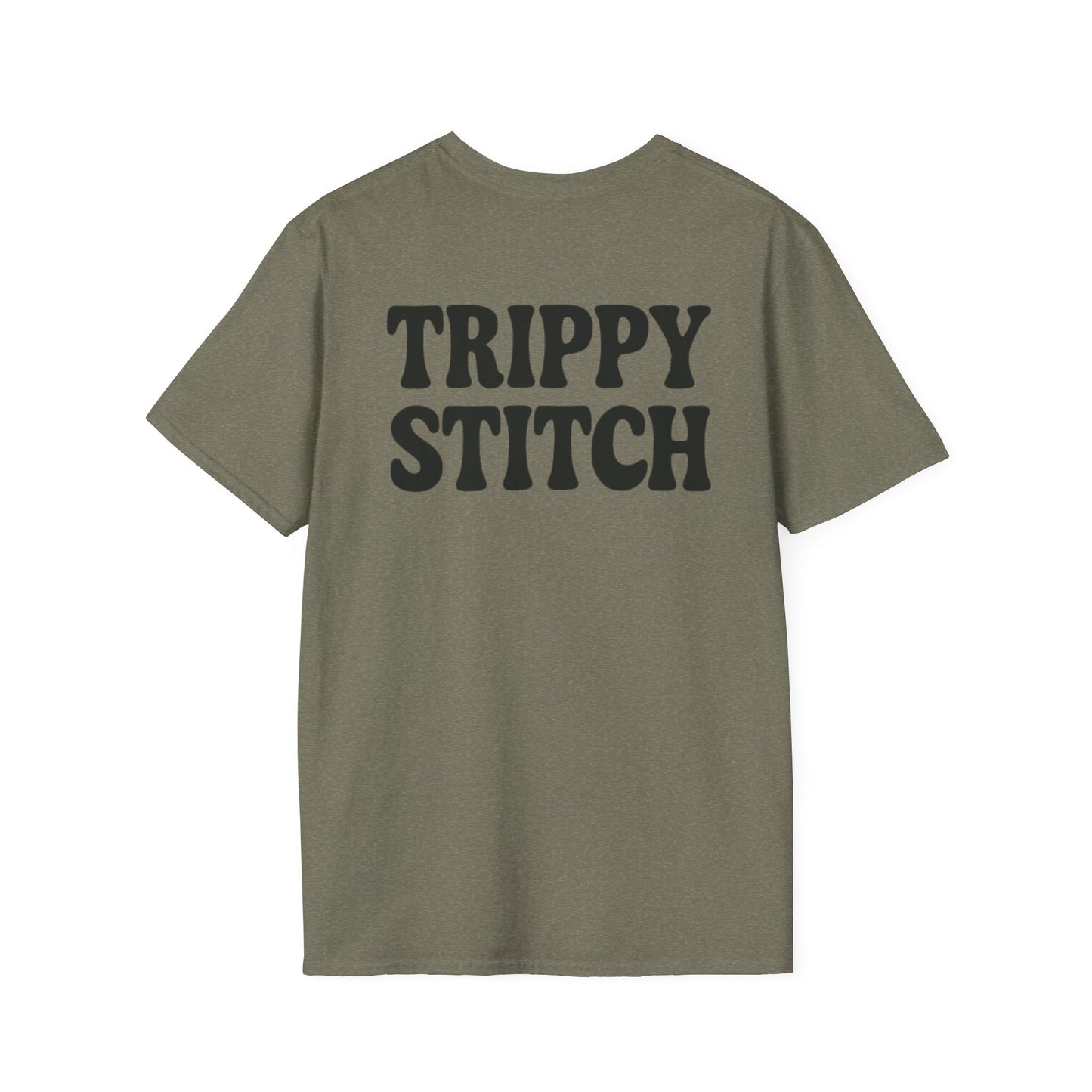 JEWELED LOVE & TRIPPY STITCH-Unisex T-Shirt for Fun & Casual Wear, Gift for Friends & Family, Birthday, Anniversaries