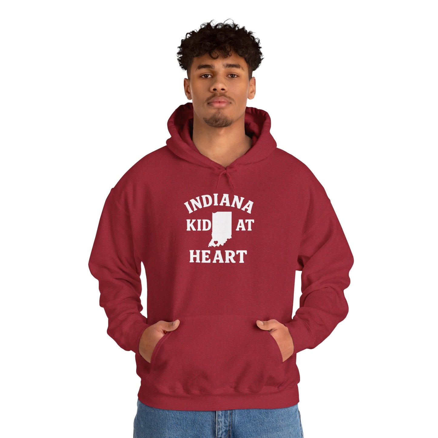 Indiana Kid at Heart Hoodie ❤️Born and raised