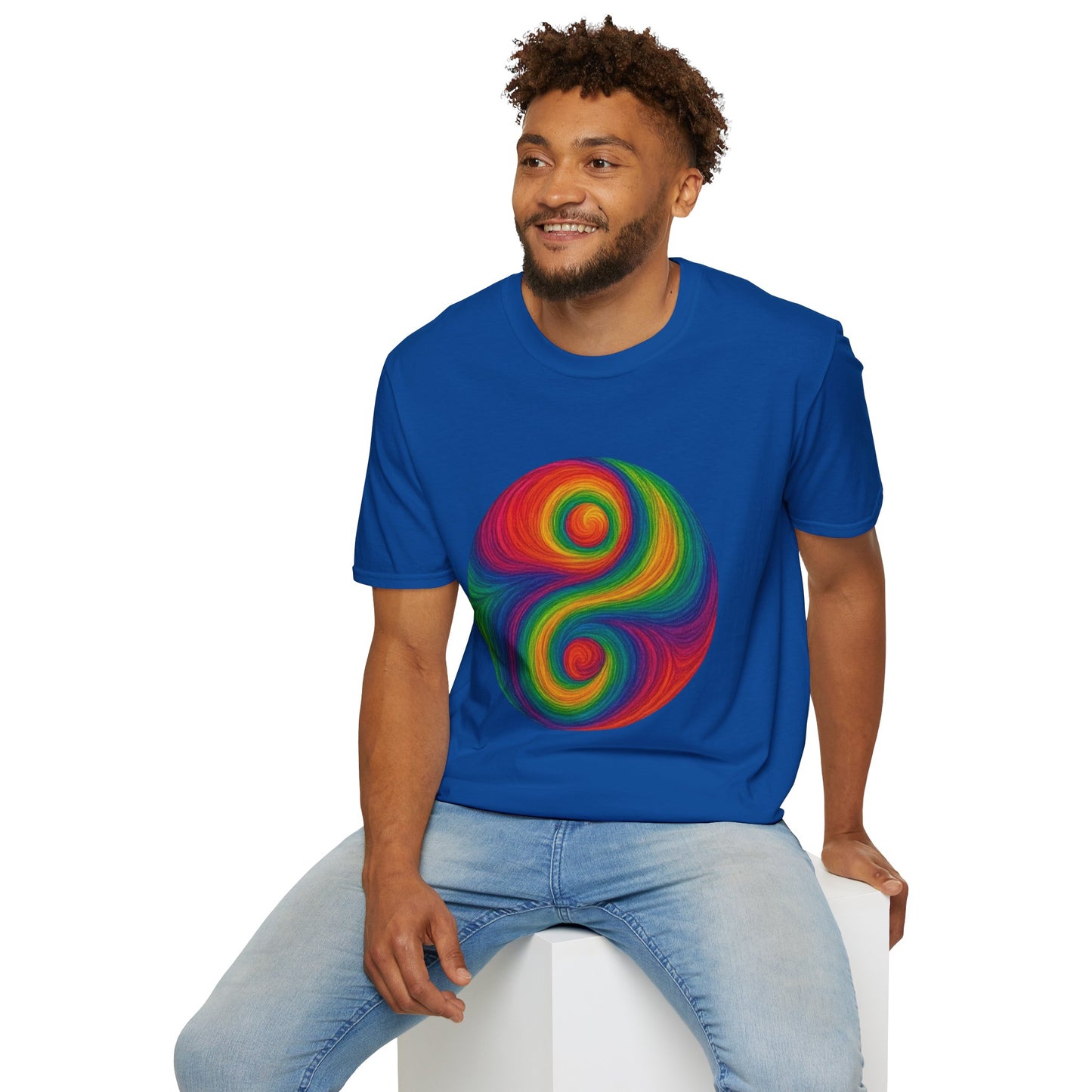 Trippy Stitch Yin Yang T-Shirt ☯️