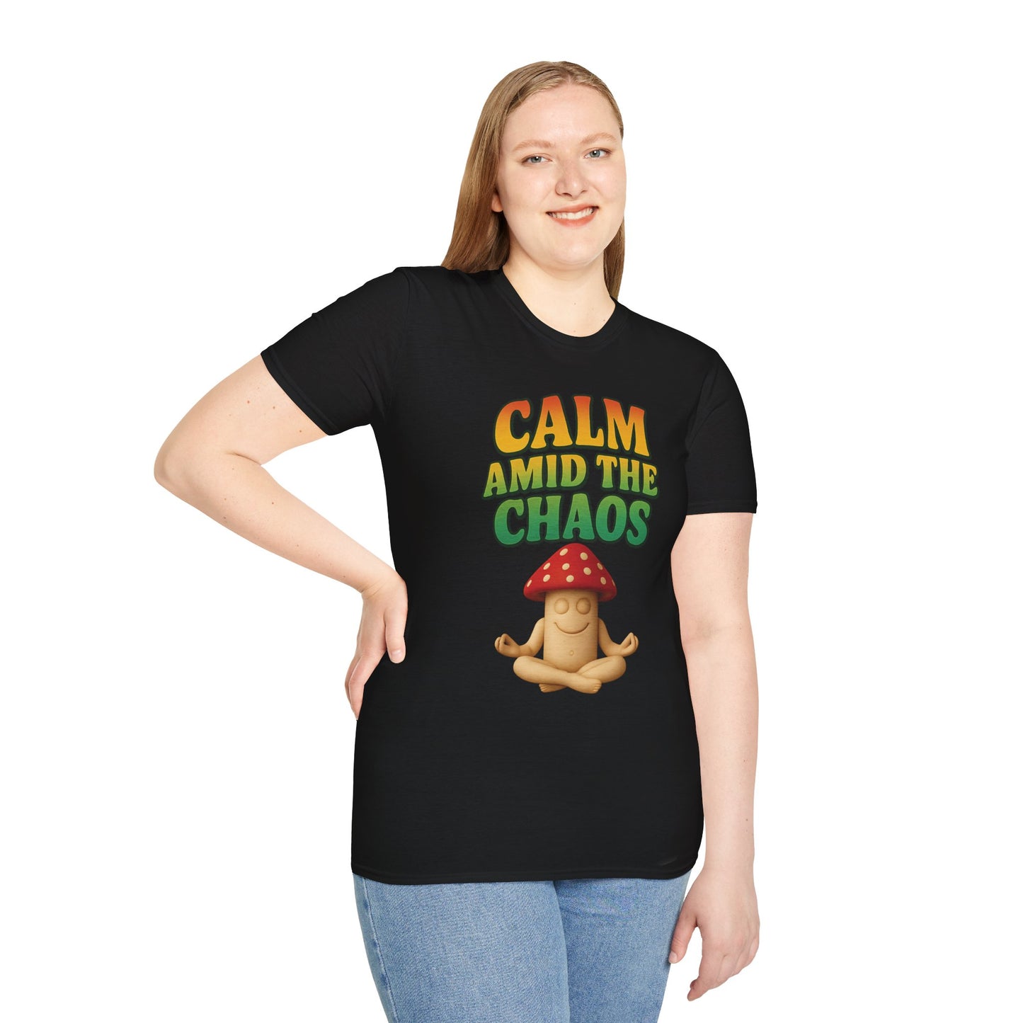 Calm Amid the Chaos Shirt, Stay Vigilant, Positive Vibes Clothing