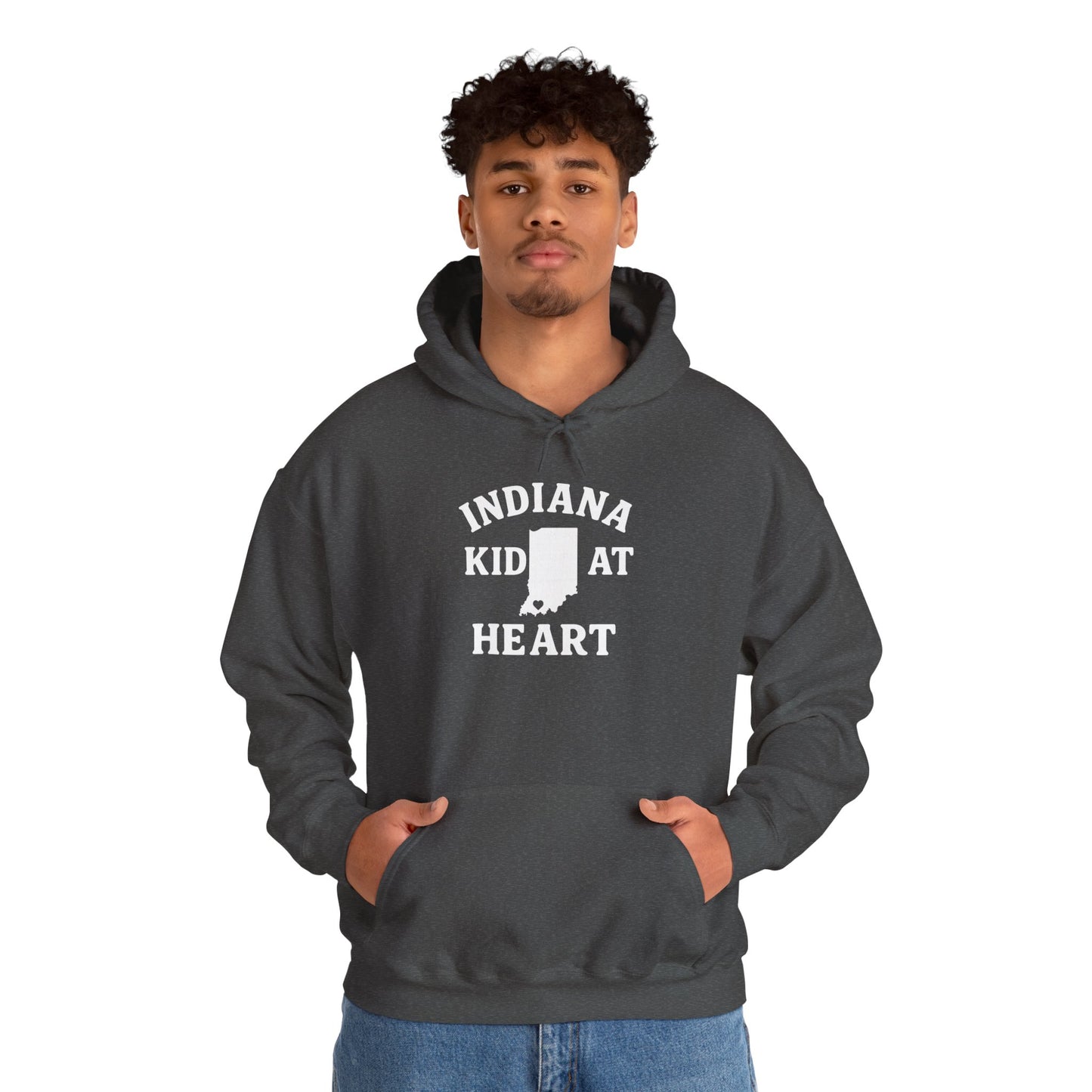 Indiana Kid at Heart Hoodie ❤️Born and raised