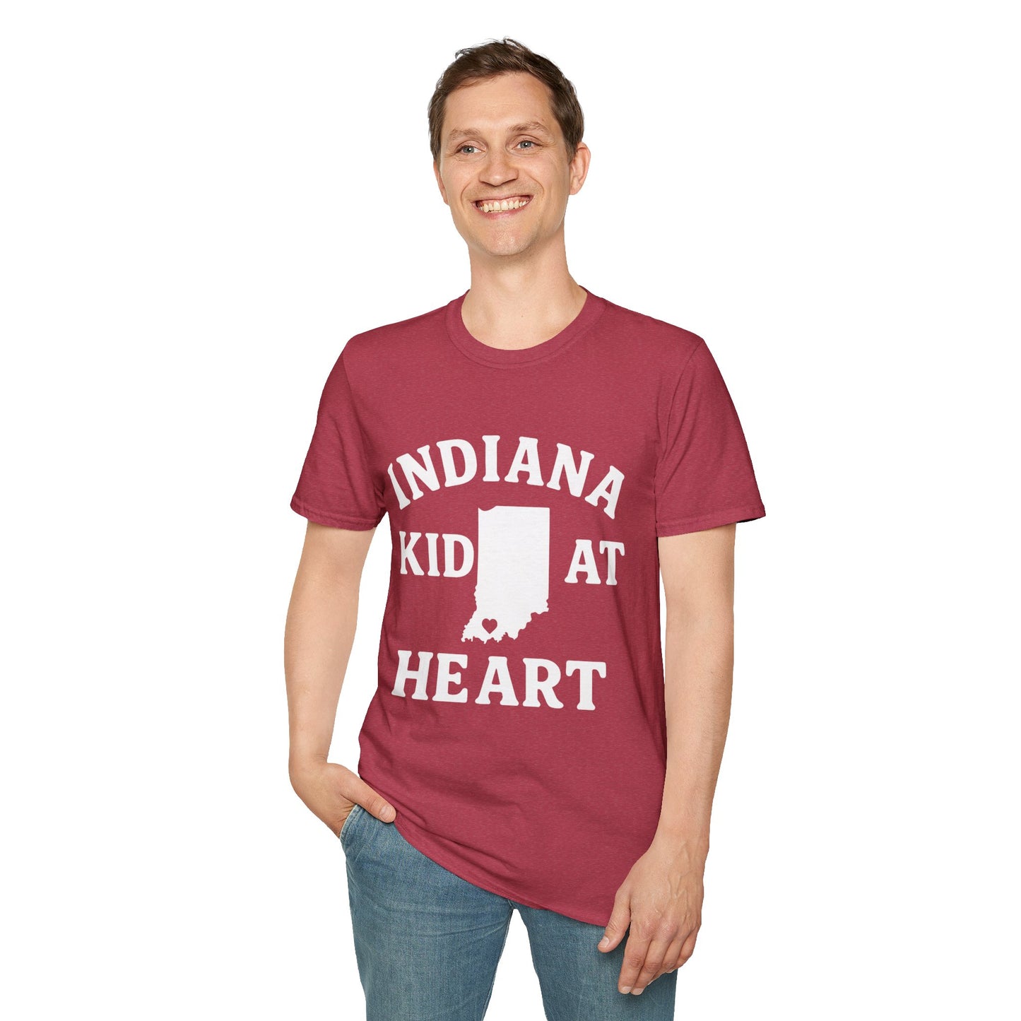 Indiana Kid at Heart Tee❤️Born and raised