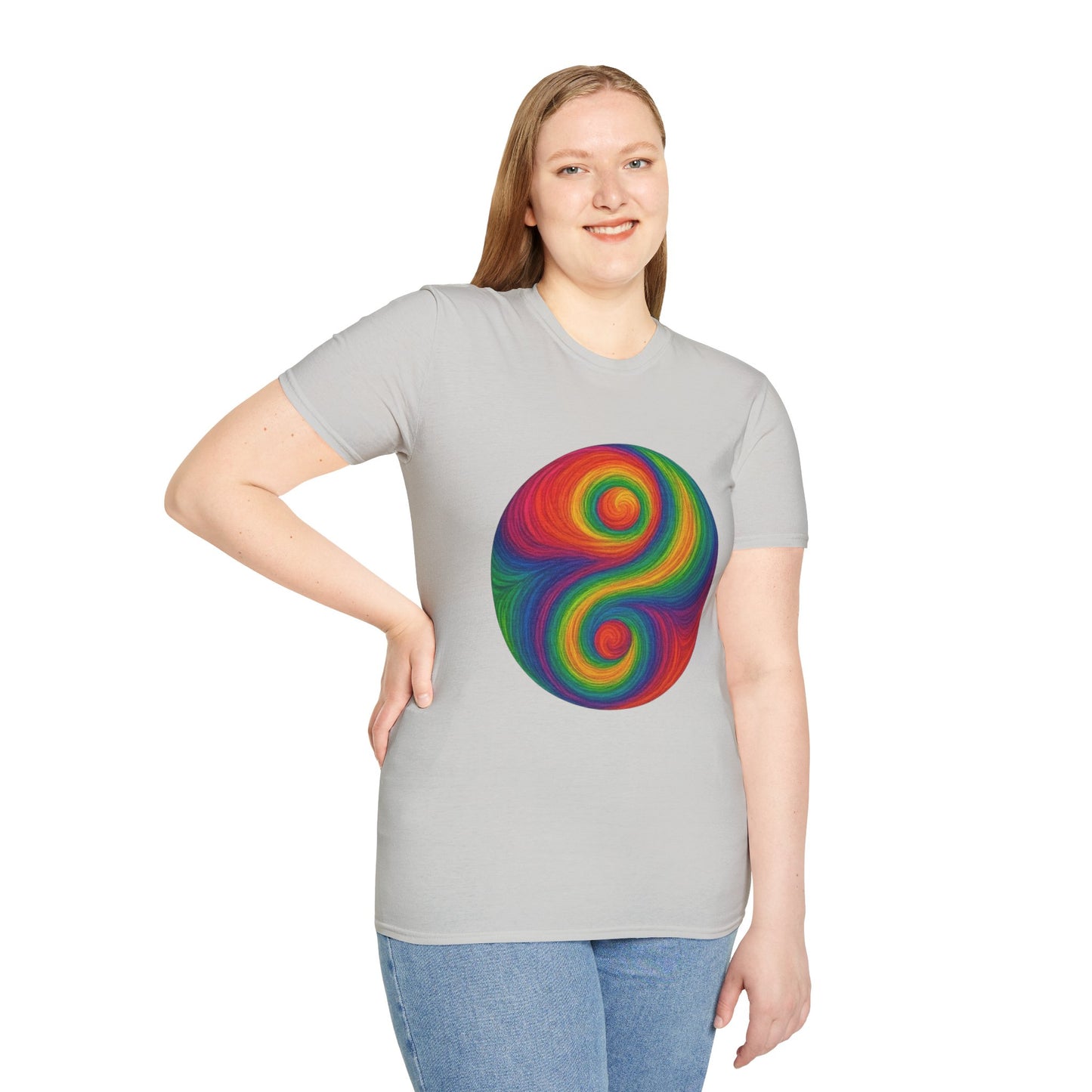 Trippy Stitch Yin Yang T-Shirt ☯️