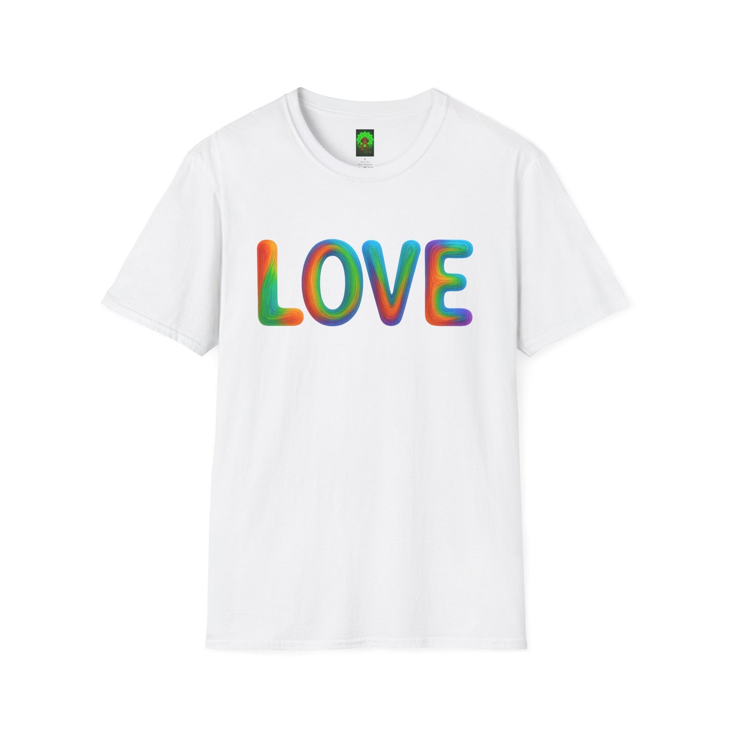 JEWELED LOVE & TRIPPY STITCH-Unisex T-Shirt for Fun & Casual Wear, Gift for Friends & Family, Birthday, Anniversaries