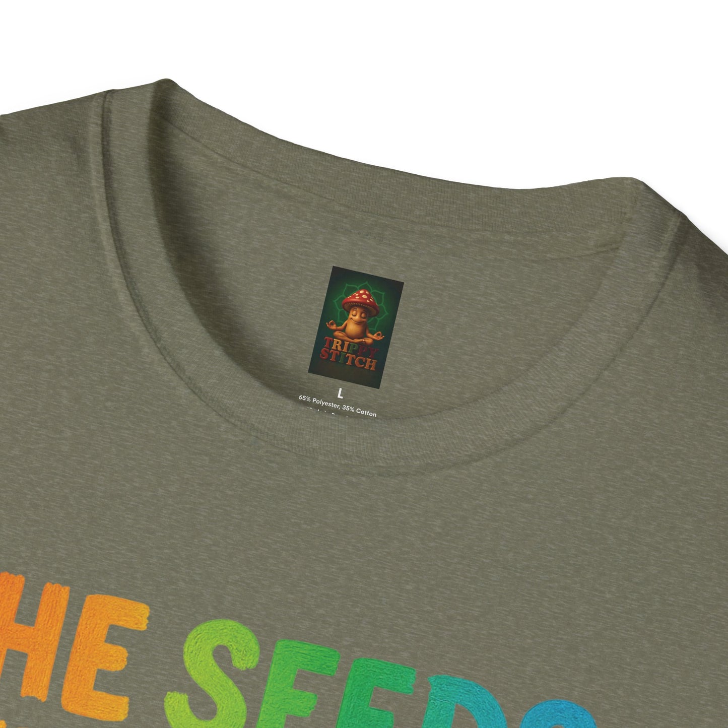 SEEDS OF TODAY-T-Shirt for Eco-Conscious Individuals, Unisex T-Shirt, Planting Seeds Shirt, Positive Vibes Tee, Gift for Nature Lovers