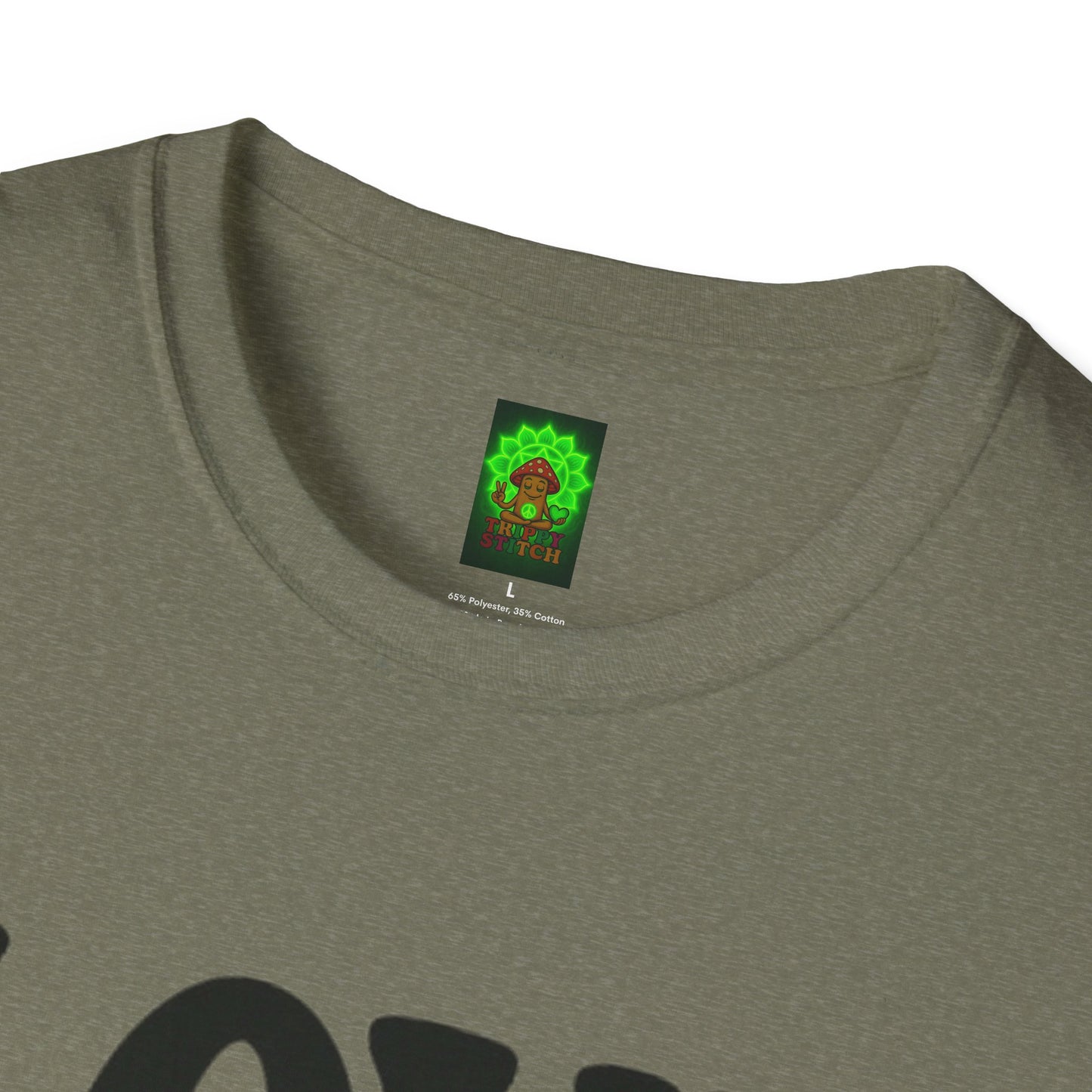 JEWELED LOVE & TRIPPY STITCH-Unisex T-Shirt for Fun & Casual Wear, Gift for Friends & Family, Birthday, Anniversaries