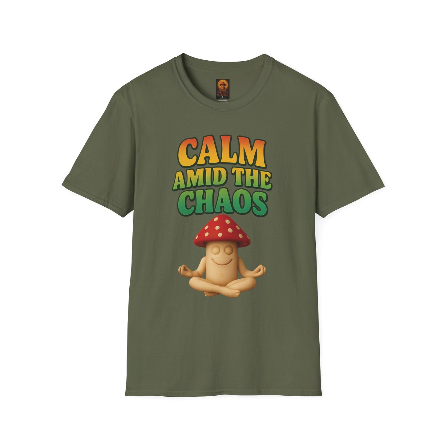 Calm Amid the Chaos Shirt, Stay Vigilant, Positive Vibes Clothing