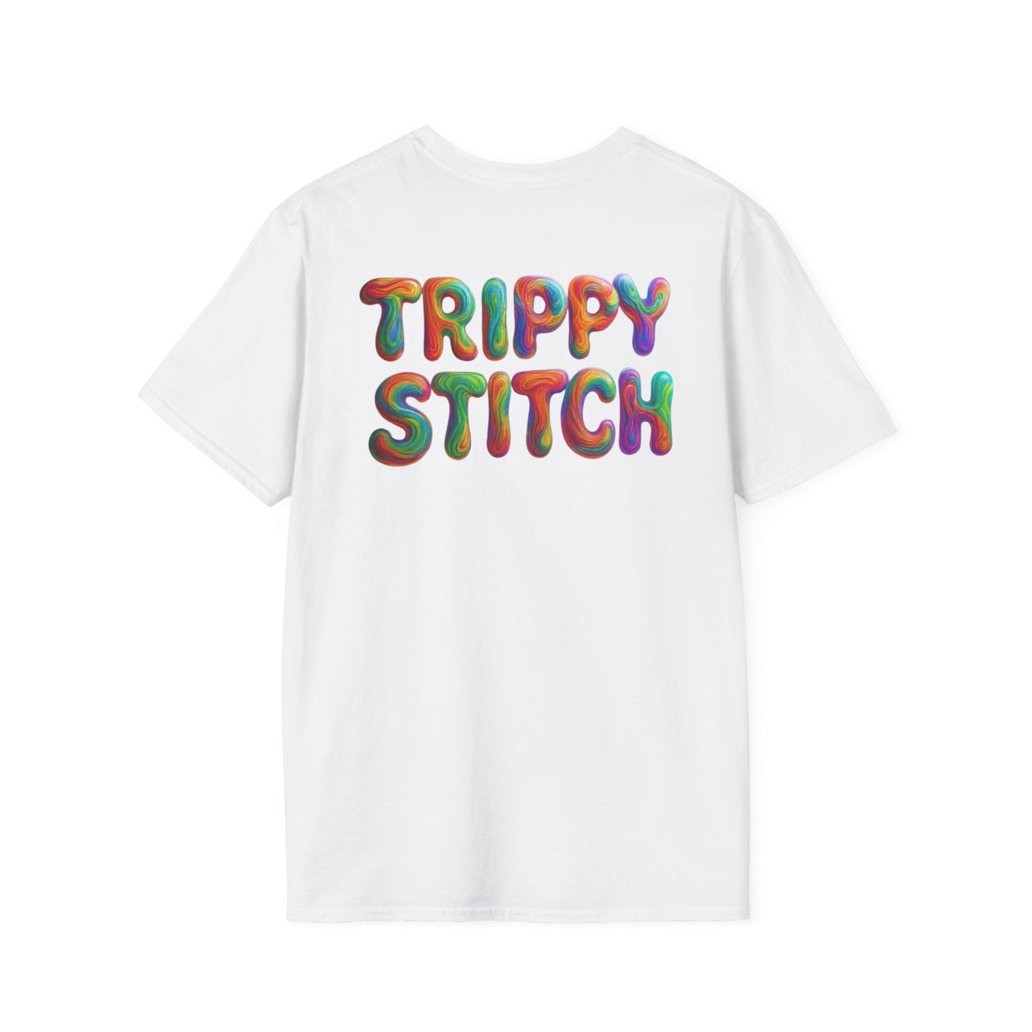 JEWELED LOVE & TRIPPY STITCH-Unisex T-Shirt for Fun & Casual Wear, Gift for Friends & Family, Birthday, Anniversaries