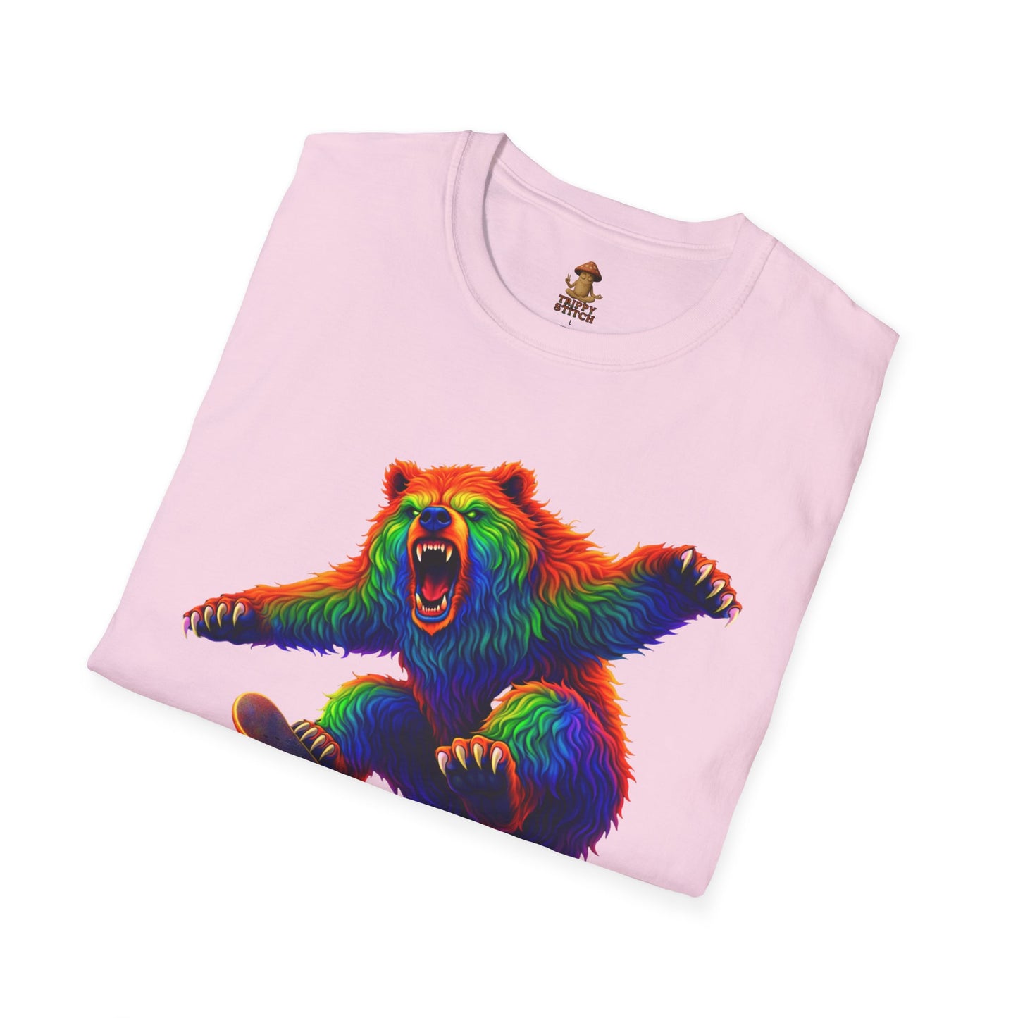 Skateboarding Bear Tee