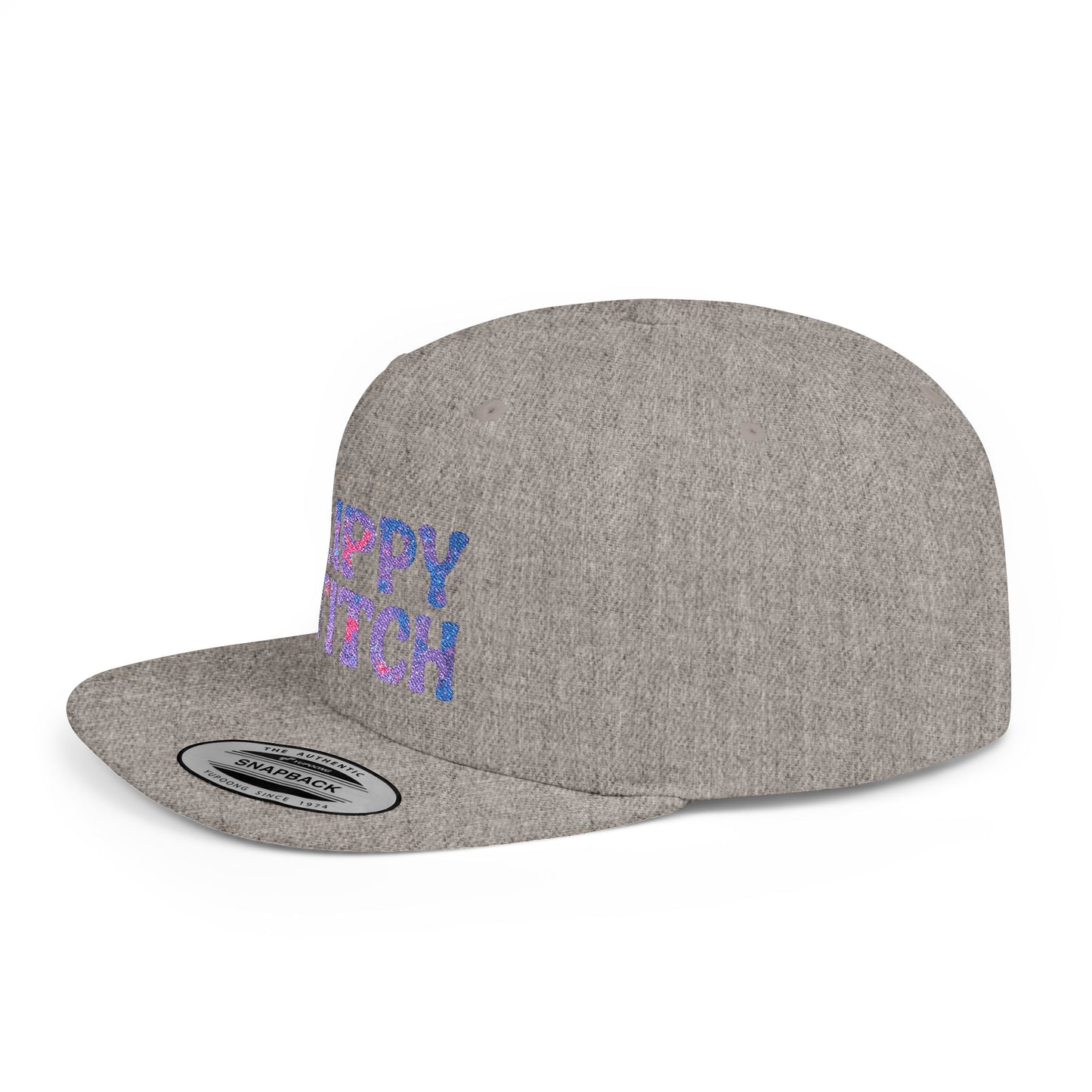 Trippy Stitch Cosmic⭐Flat Bill Snapback Hat