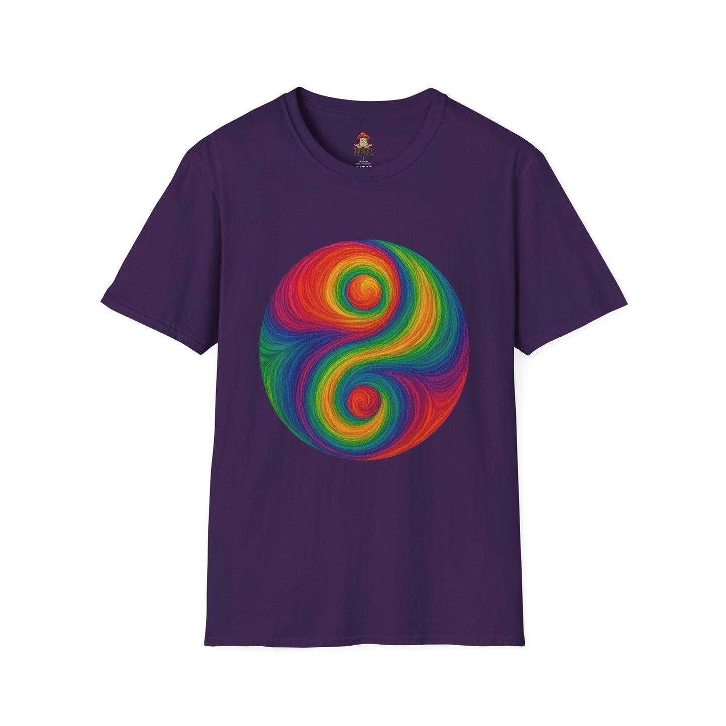 Trippy Stitch Yin Yang T-Shirt ☯️