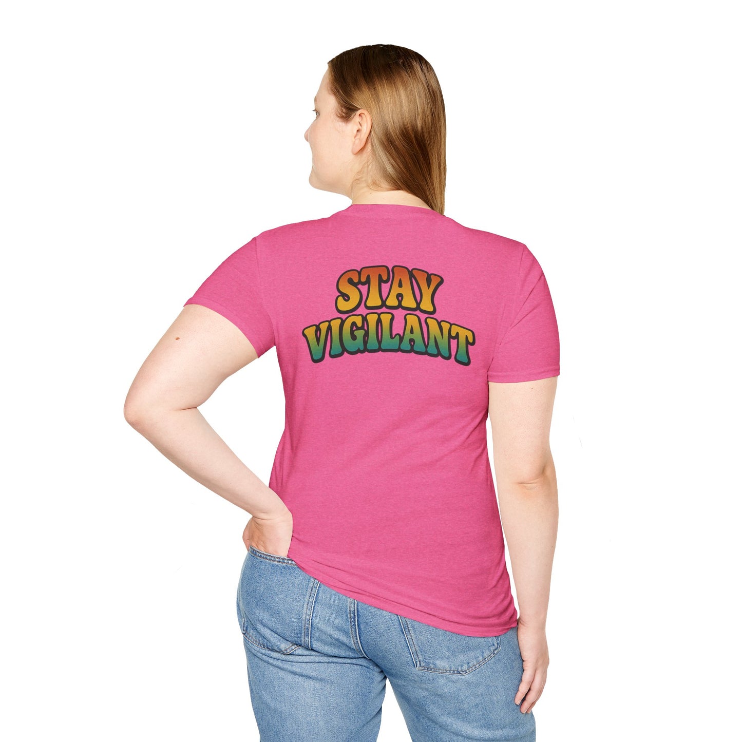 Calm Amid the Chaos Shirt, Stay Vigilant, Positive Vibes Clothing