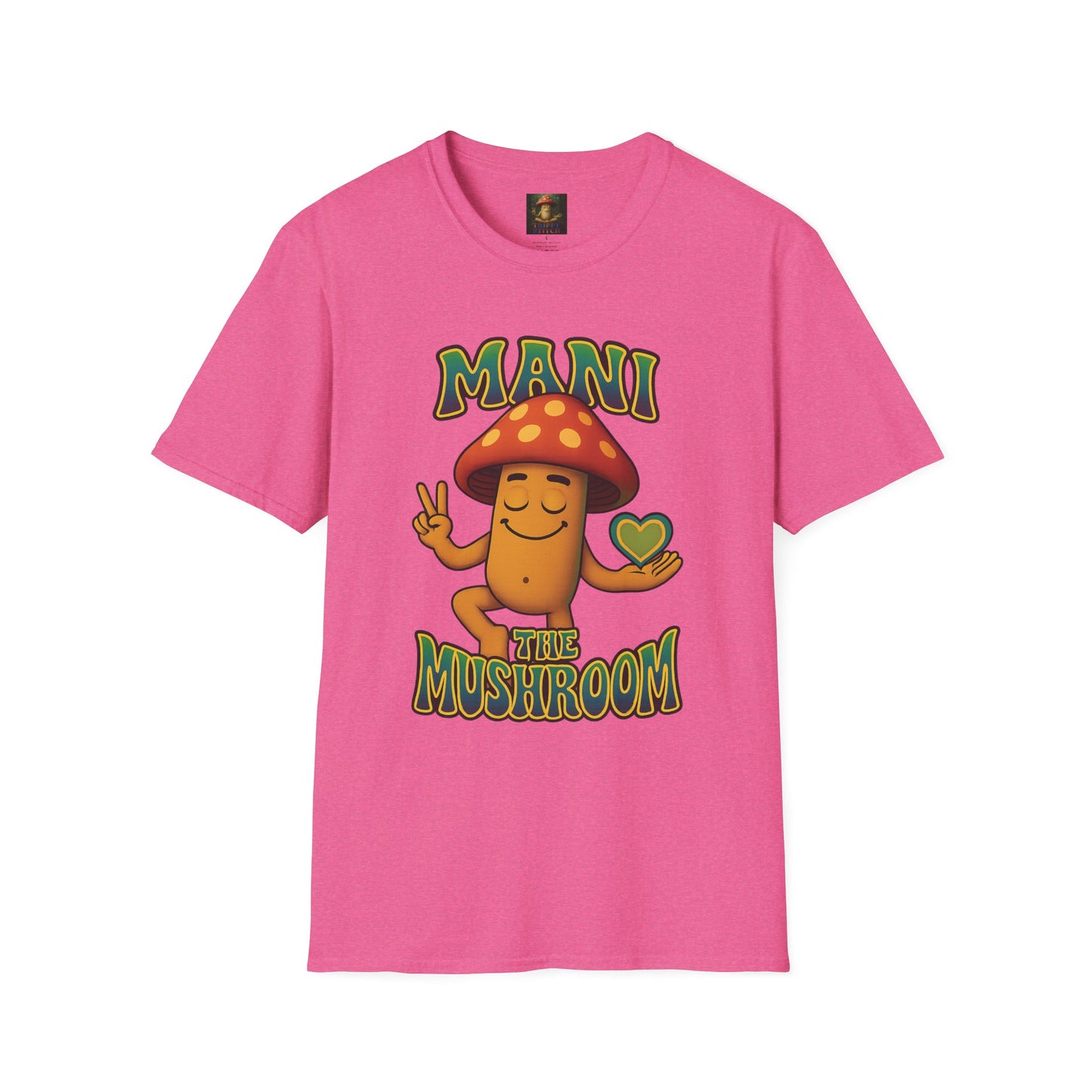 Mani the Mushroom Peace Love & Unity