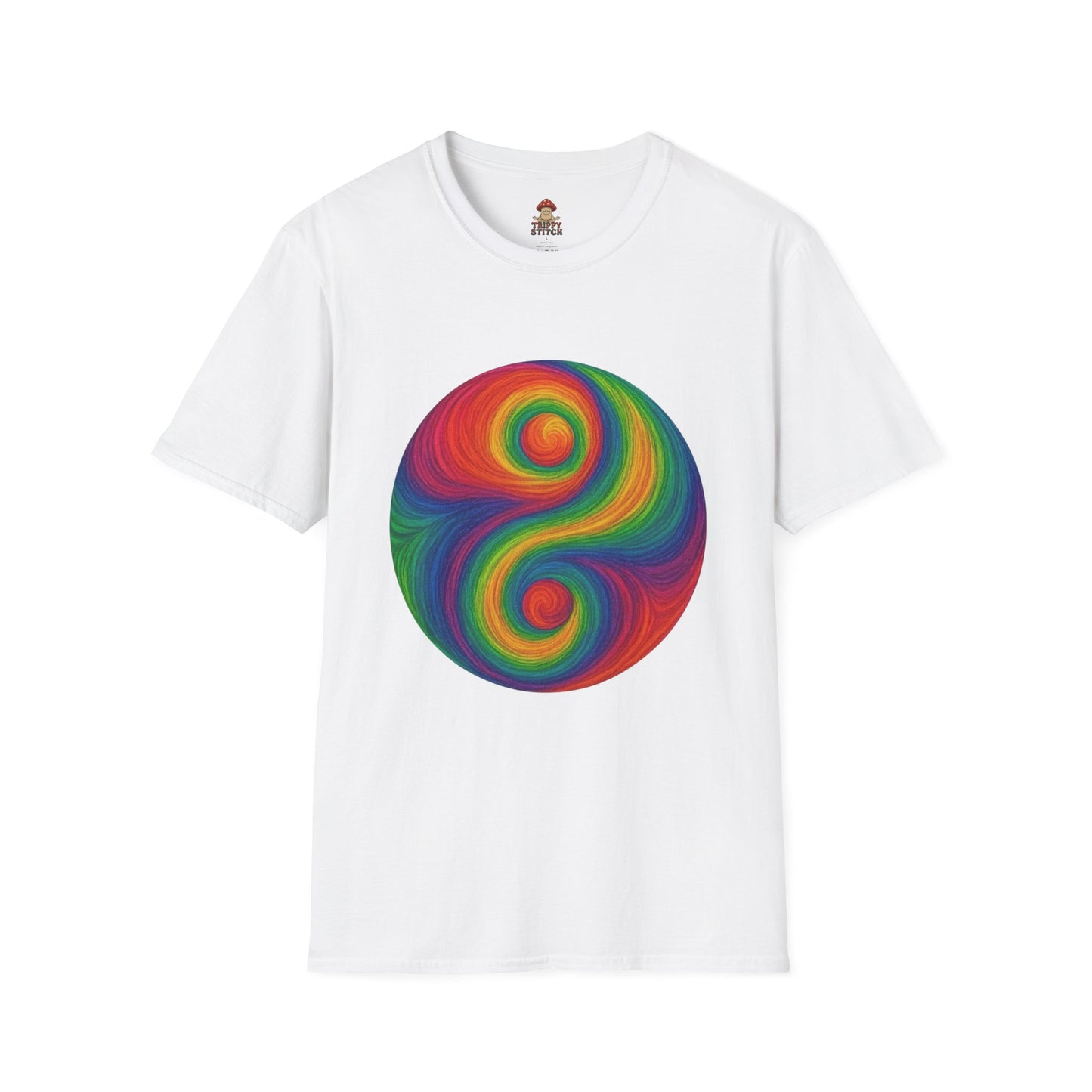 Trippy Stitch Yin Yang T-Shirt ☯️