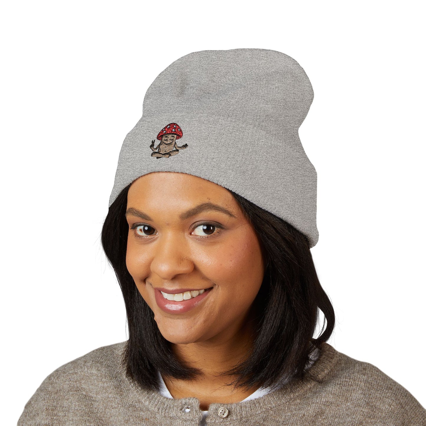 Mani the Mushroom π Cuffed Beanie
