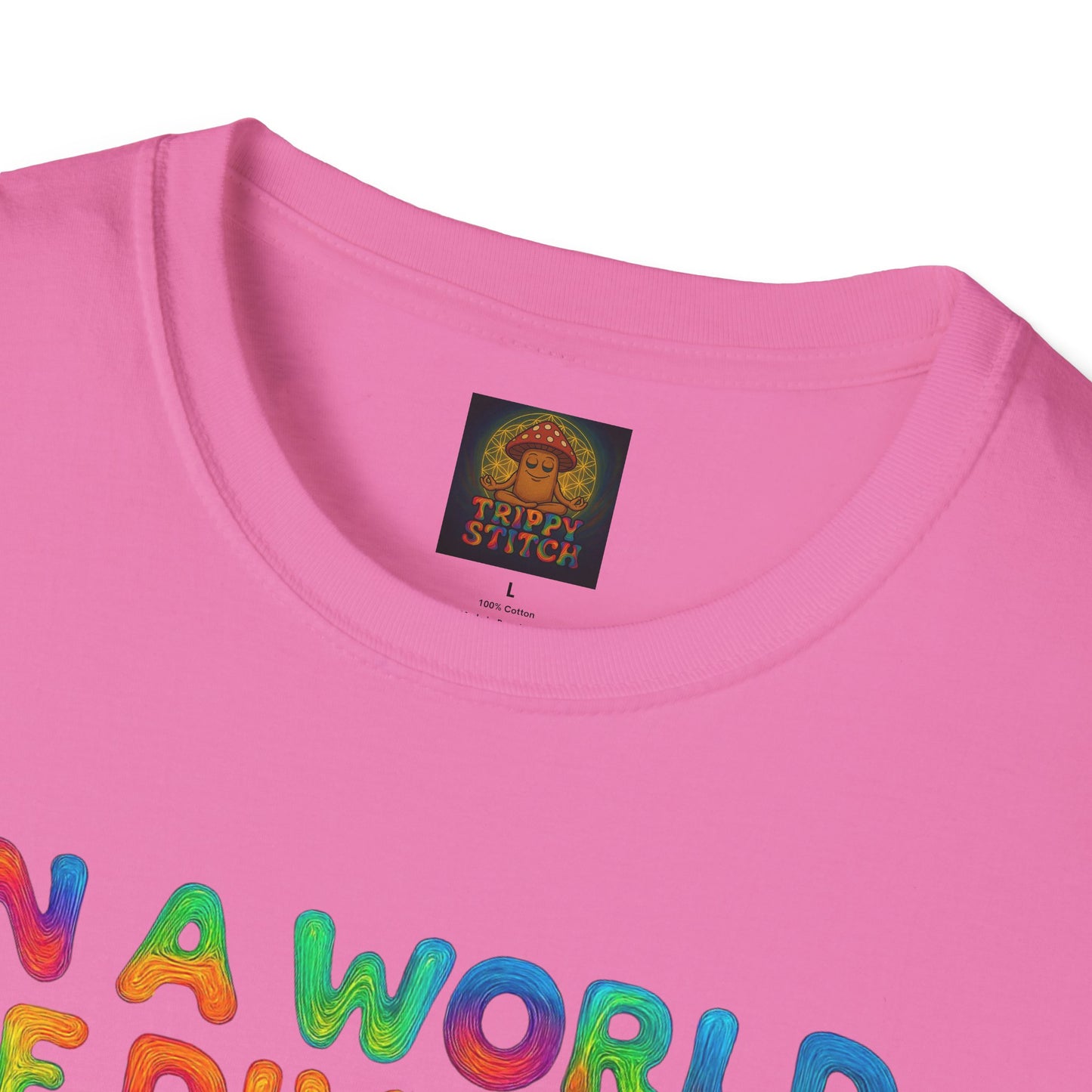 UNITY T-Shirt | Positive Quote Tee | Unisex Softstyle UNITY Trippy Stitch Design