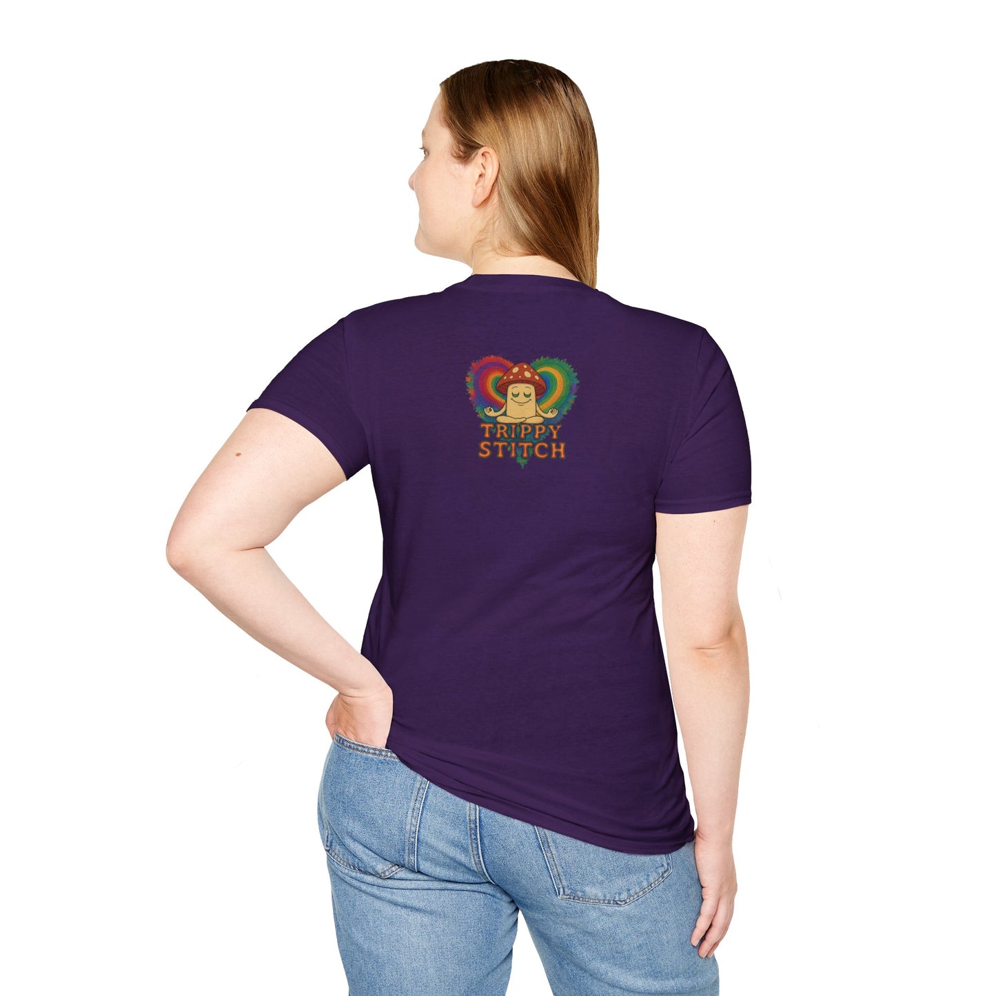 Kindness 💚❤️💙Softstyle T-Shirt, Colorful Graphic Tee, Positive Vibes Shirt, Cute Gift for Friends, Uplifting Fashion Statement