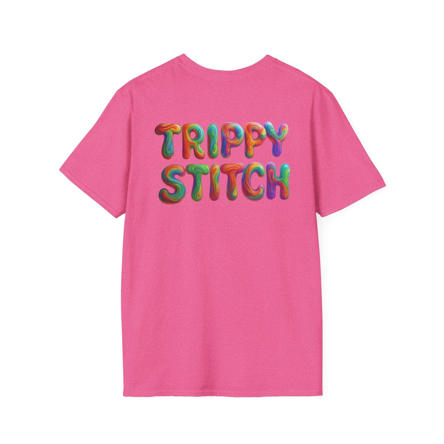 JEWELED LOVE & TRIPPY STITCH-Unisex T-Shirt for Fun & Casual Wear, Gift for Friends & Family, Birthday, Anniversaries