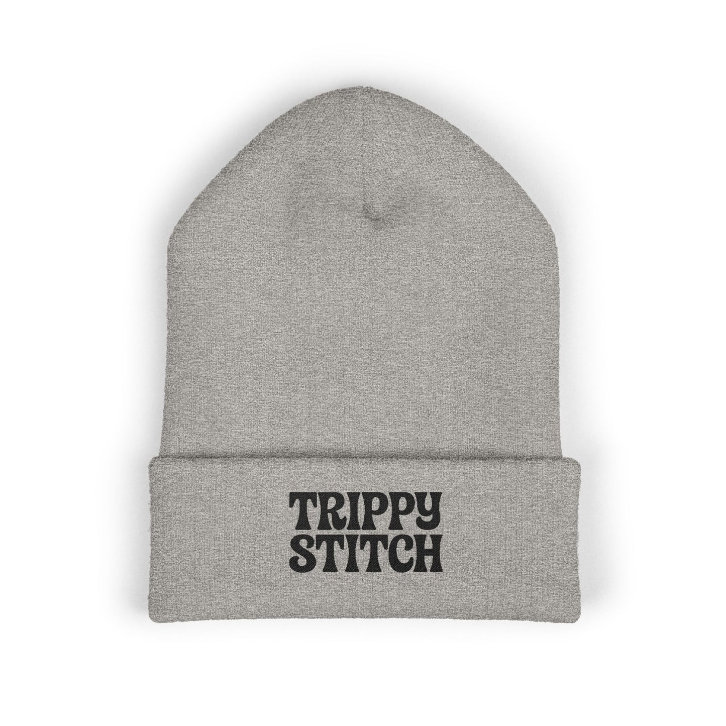 Trippy Stitch Beanie - Classic Cuffed Hat for Style, Winter, Gifts, Outdoor Activities, Streetwear