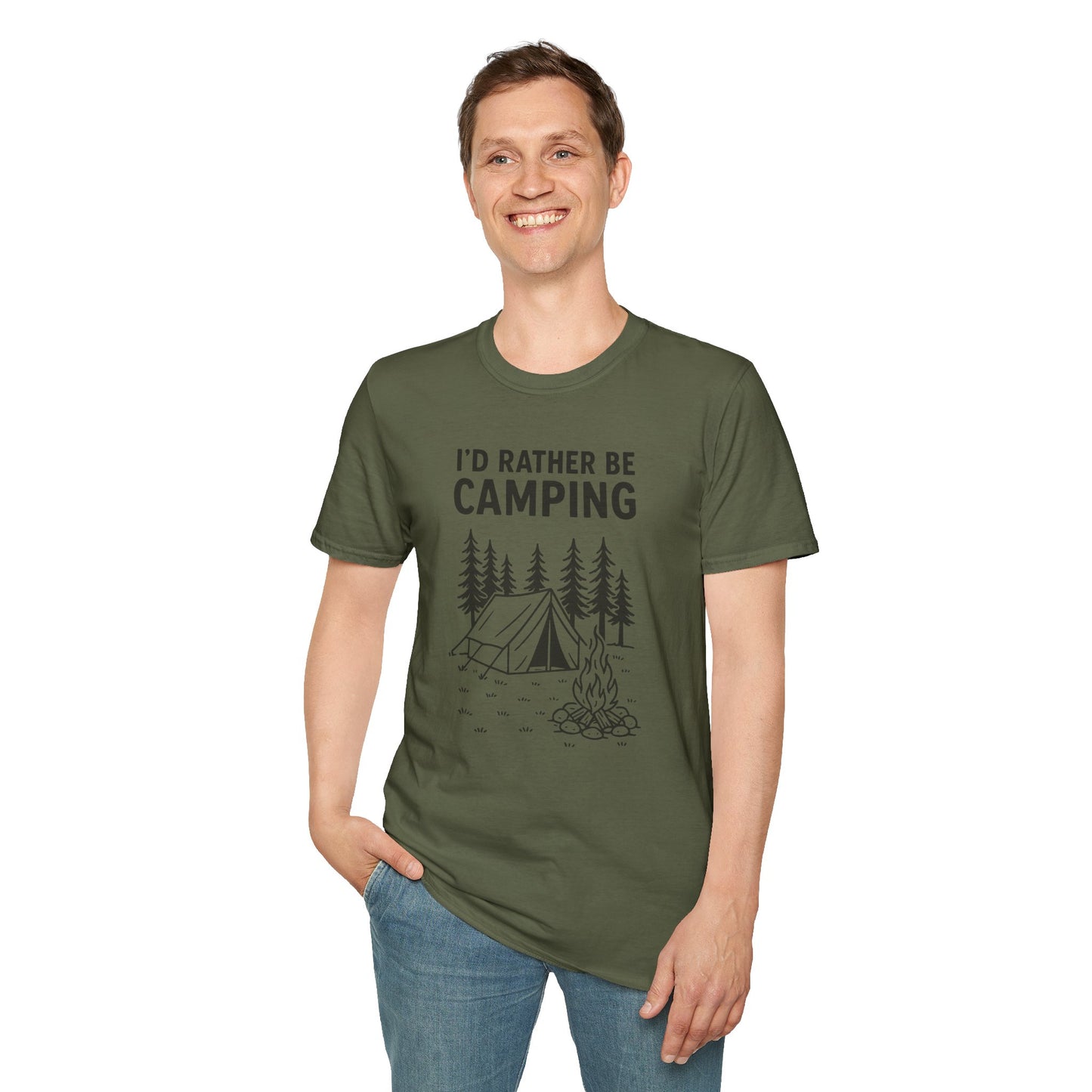 I’d Rather Be Camping Tee
