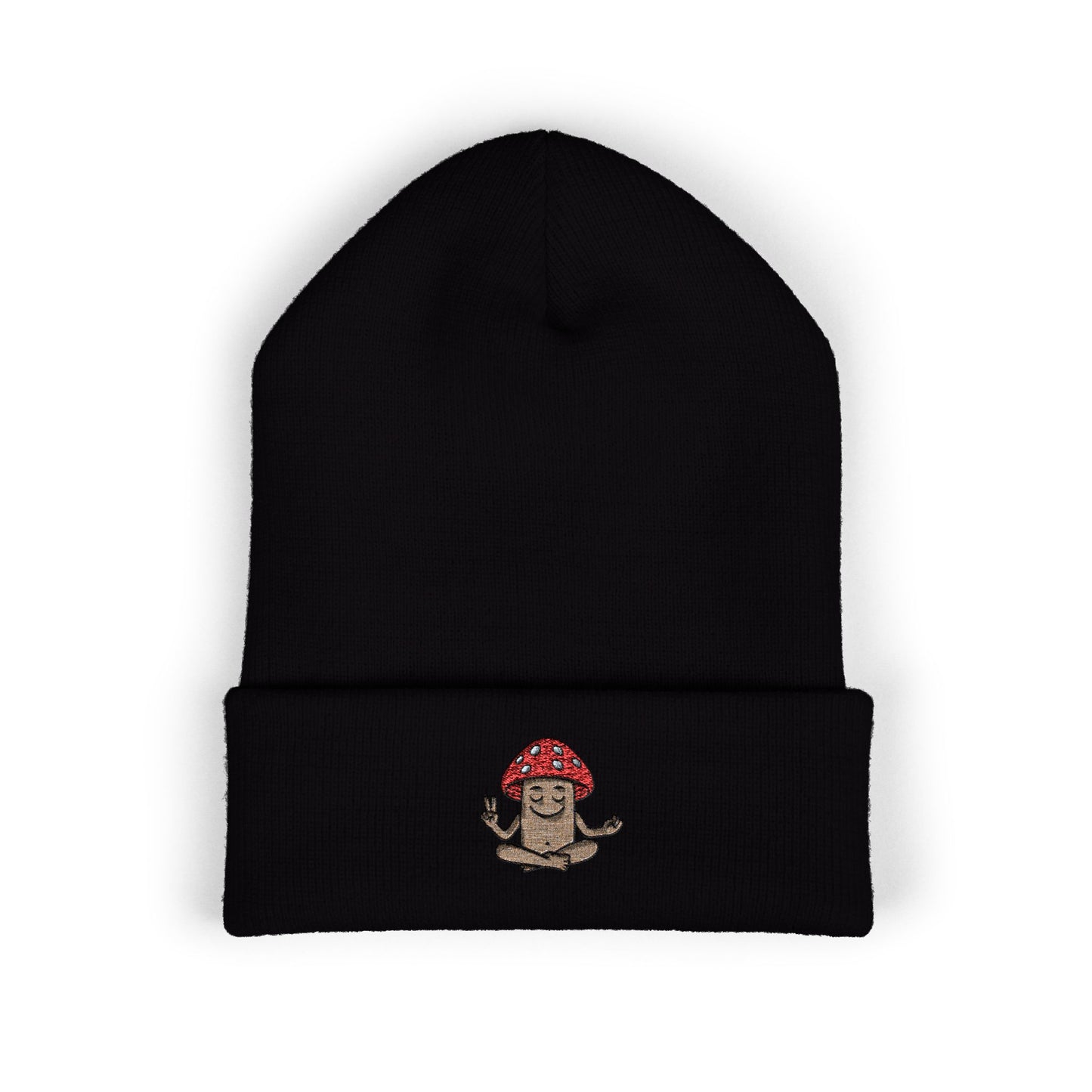 Mani the Mushroom 🍄 Cuffed Beanie