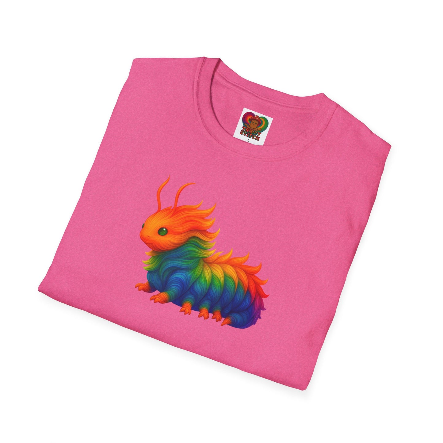 Beautiful Transformation T-Shirt, Colorful Caterpillar and Butterfly Tee, Nature Inspired Art Shirt, Unique Gift for Nature Lovers