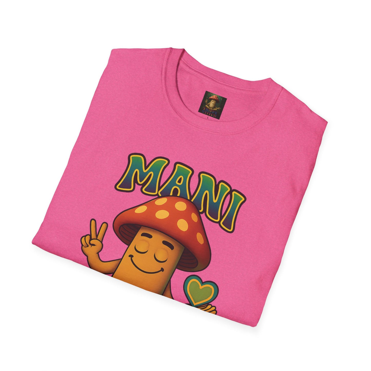 Mani the Mushroom Peace Love & Unity
