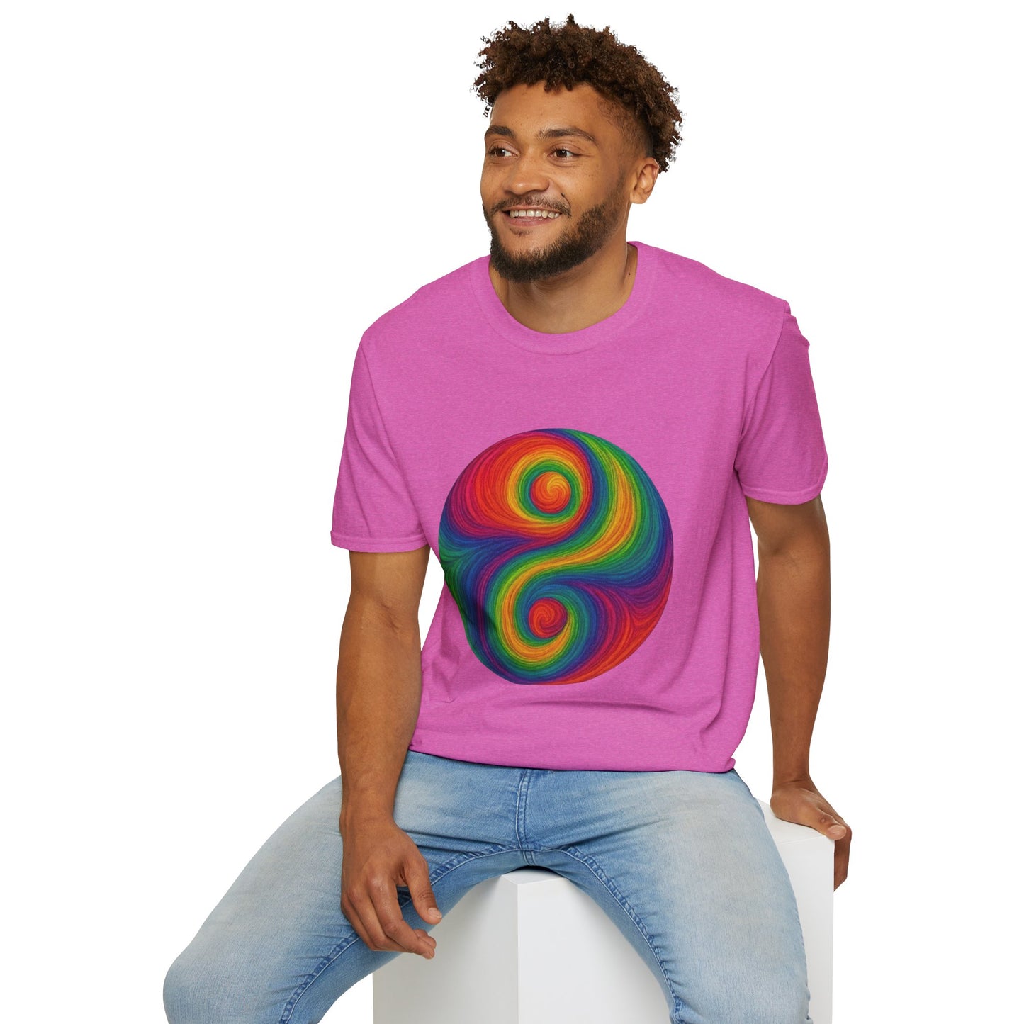 Trippy Stitch Yin Yang T-Shirt ☯️