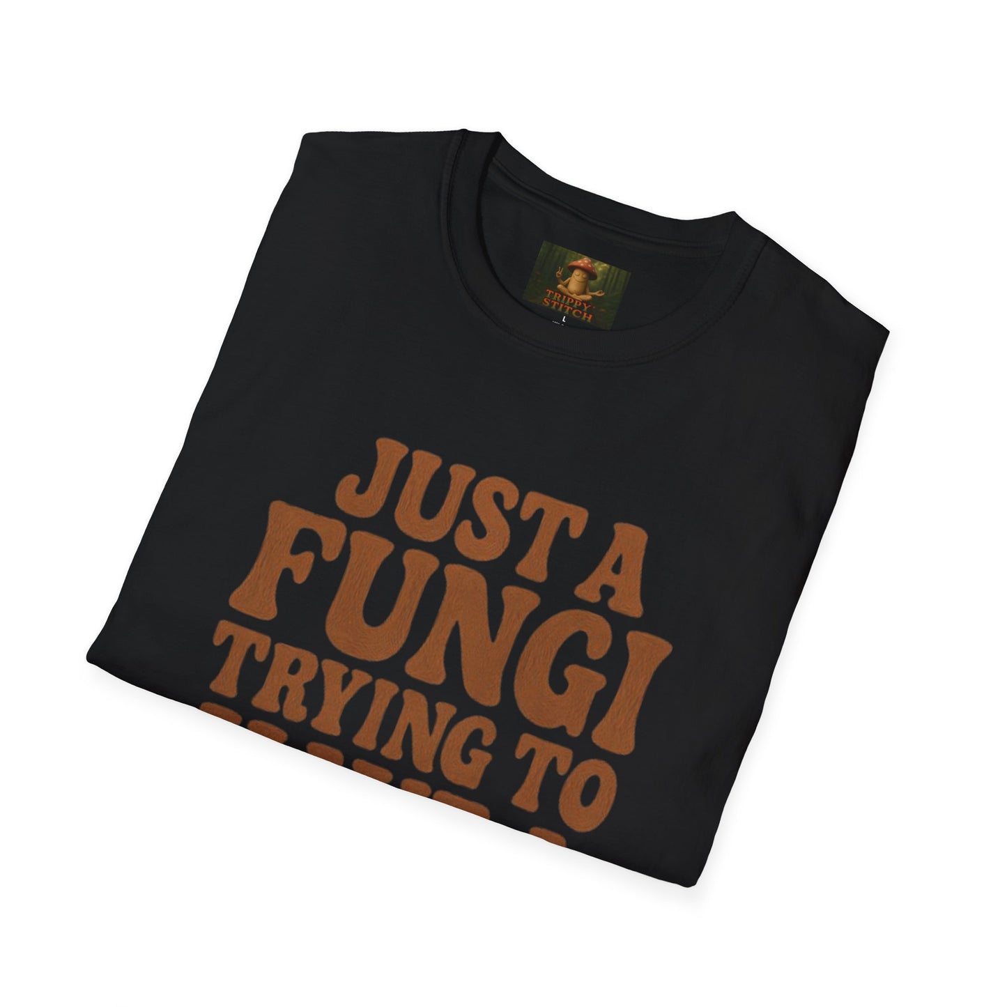 FUNGI🍄-T-Shirt for Fungi Lovers, Quirky Gift, Festival Wear, Casual Style, Nature Theme