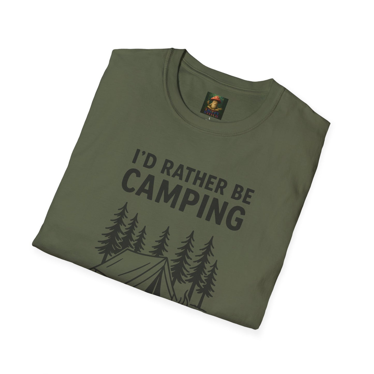 I’d Rather Be Camping Tee