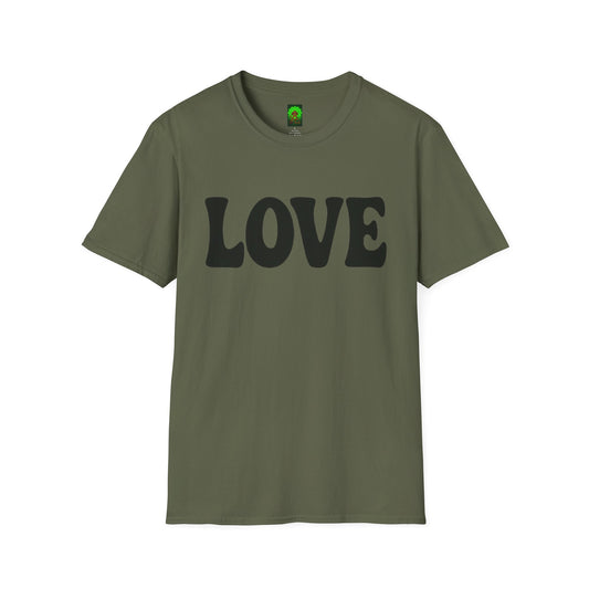 JEWELED LOVE & TRIPPY STITCH-Unisex T-Shirt for Fun & Casual Wear, Gift for Friends & Family, Birthday, Anniversaries