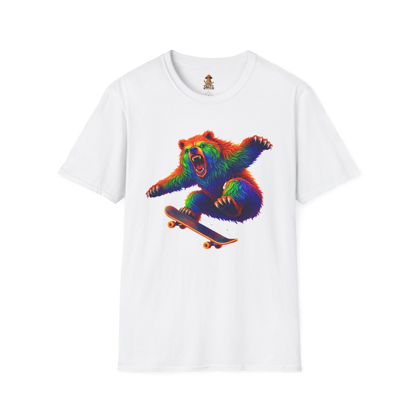 Skateboarding Bear Tee