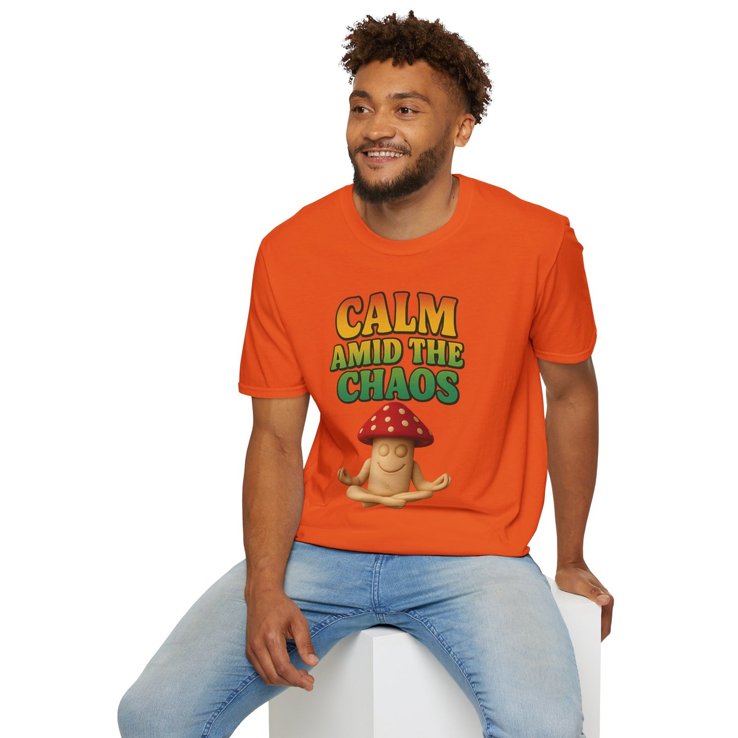 Calm Amid the Chaos Shirt, Stay Vigilant, Positive Vibes Clothing
