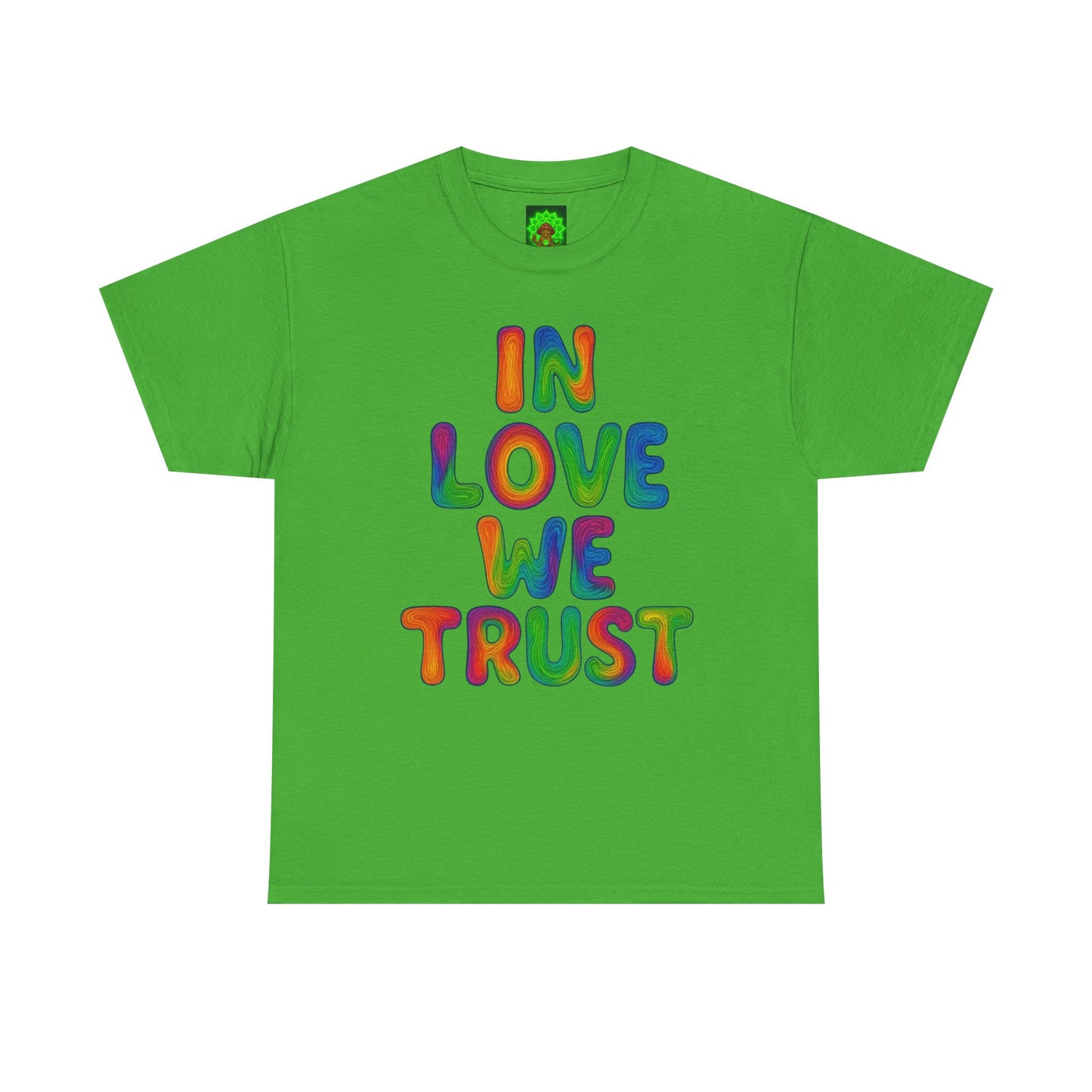 'In Love We Trust' 💙 T-Shirt, Perfect for Casual Outings, Affirmation Gifts, Everyday Wear