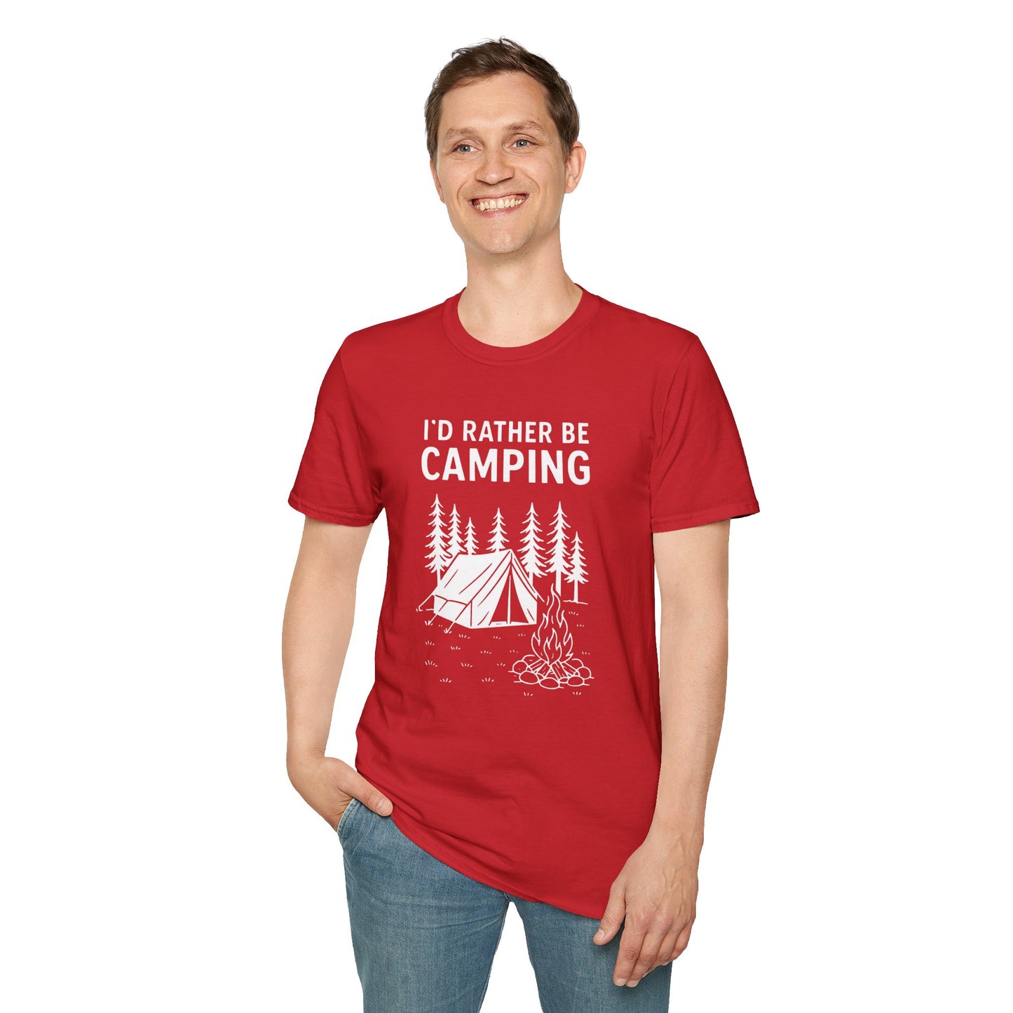 I’d Rather Be Camping Tee