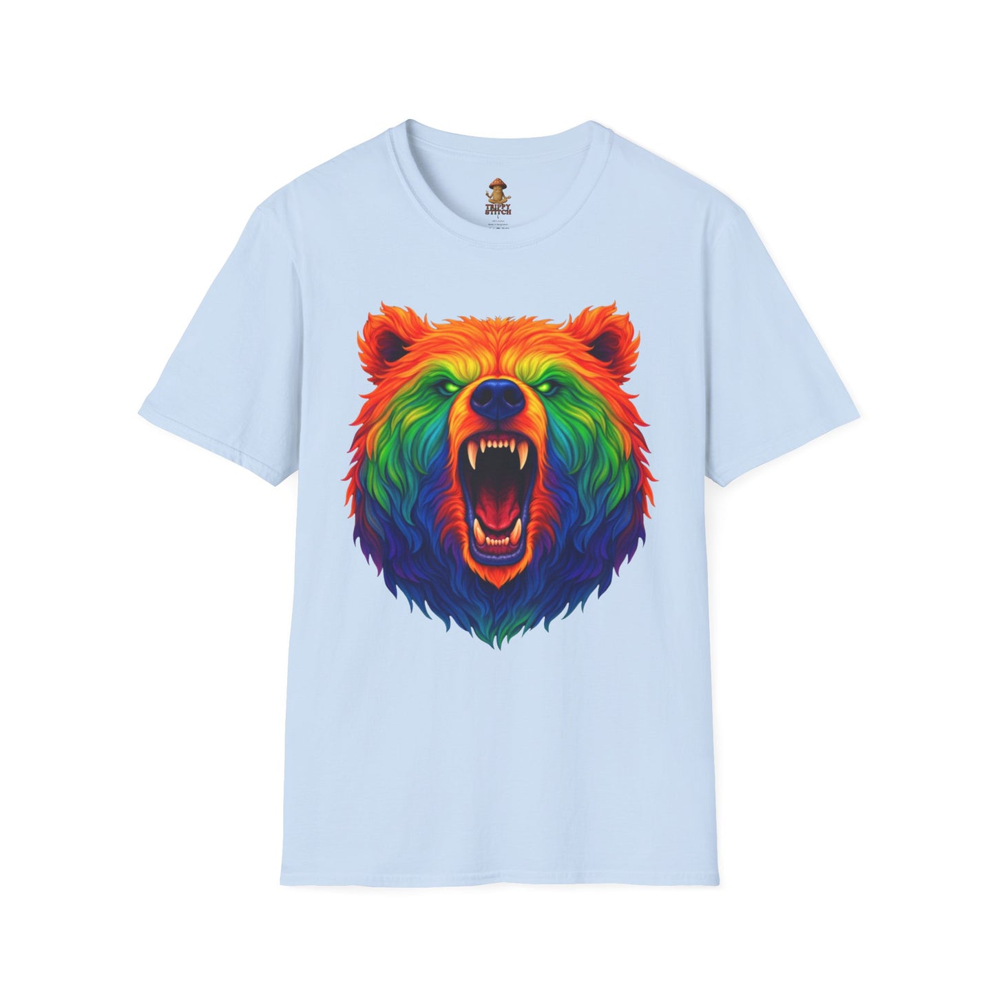 Roaring Bear 2.0 Unity Tee ( 7 chakra colors )