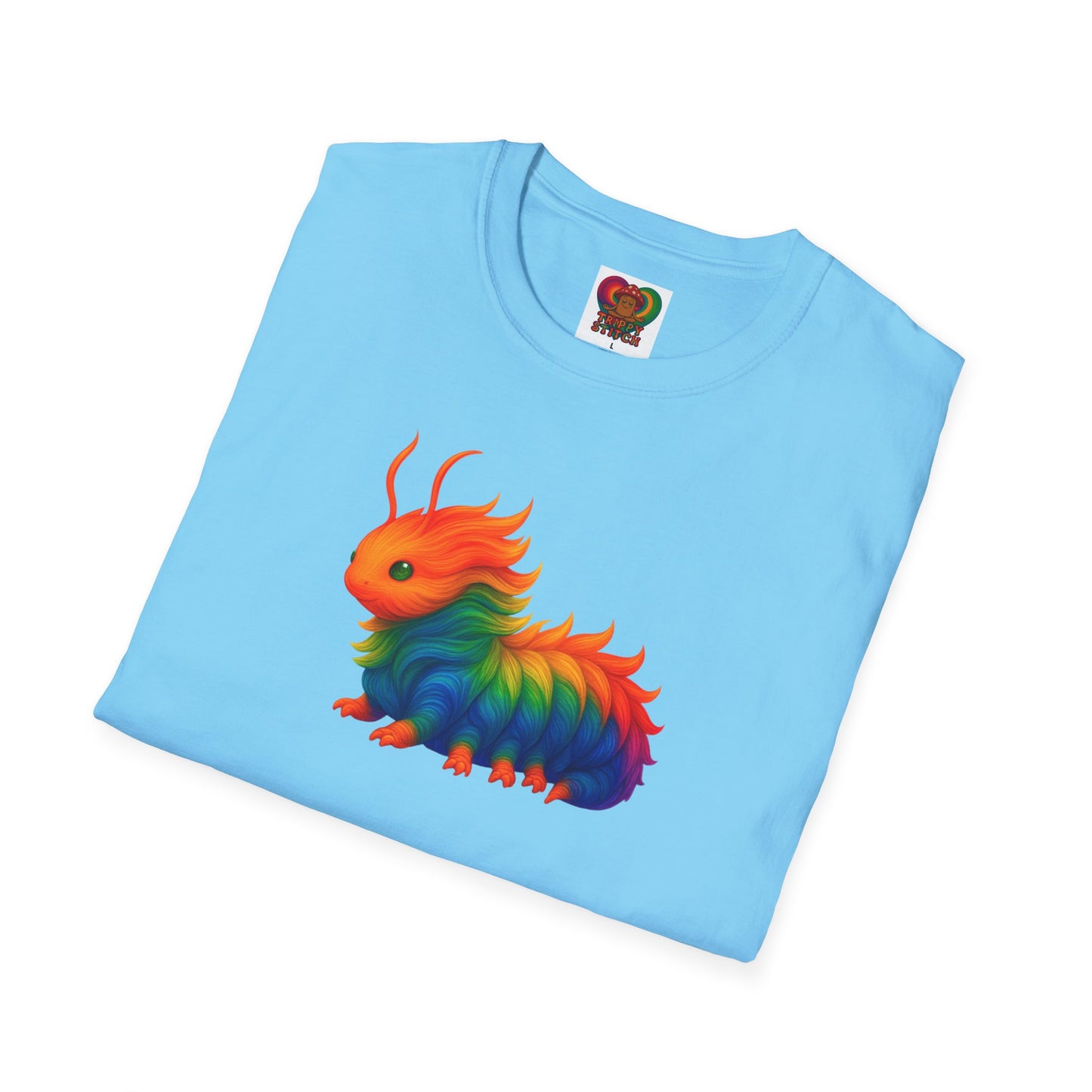 Beautiful Transformation T-Shirt, Colorful Caterpillar and Butterfly Tee, Nature Inspired Art Shirt, Unique Gift for Nature Lovers