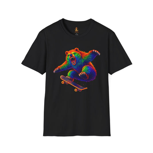 Skateboarding Bear Tee