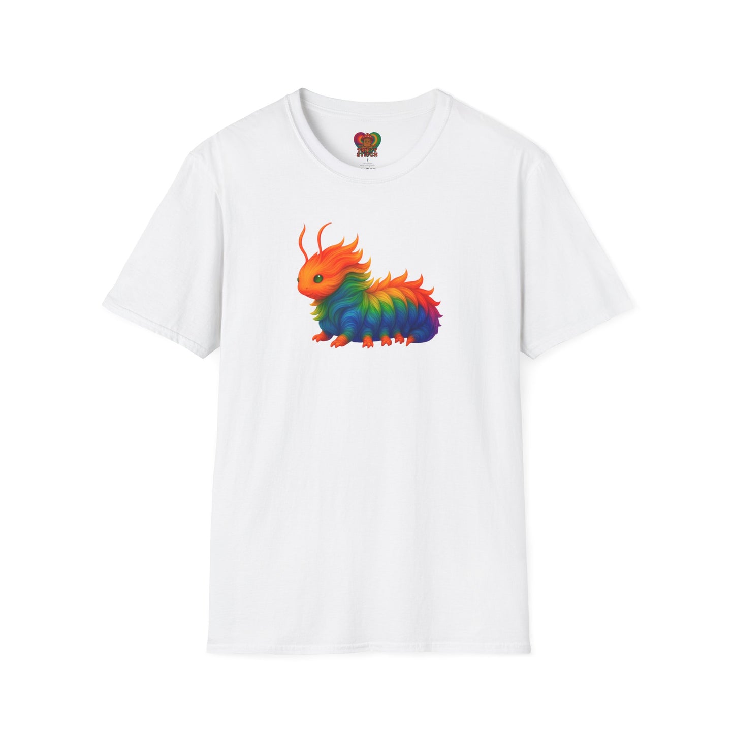 Beautiful Transformation T-Shirt, Colorful Caterpillar and Butterfly Tee, Nature Inspired Art Shirt, Unique Gift for Nature Lovers