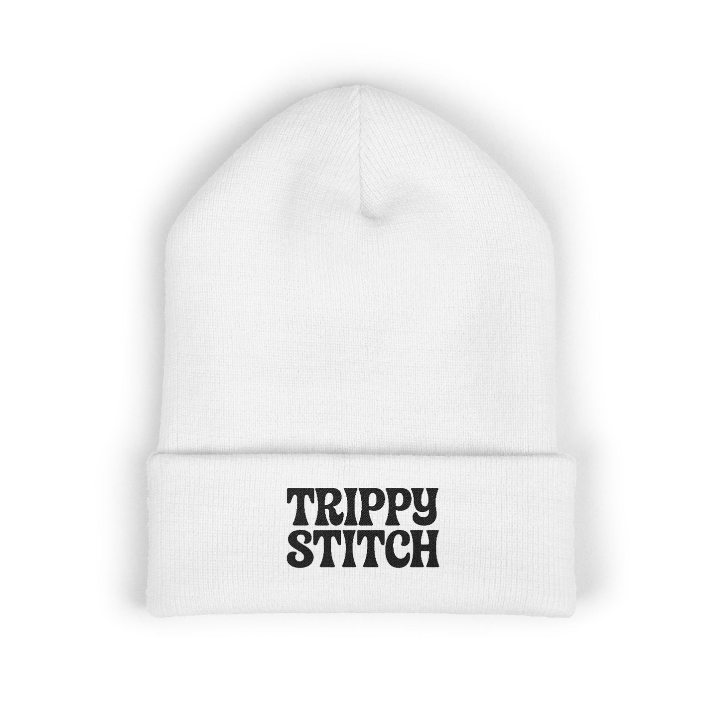 Trippy Stitch Beanie - Classic Cuffed Hat for Style, Winter, Gifts, Outdoor Activities, Streetwear