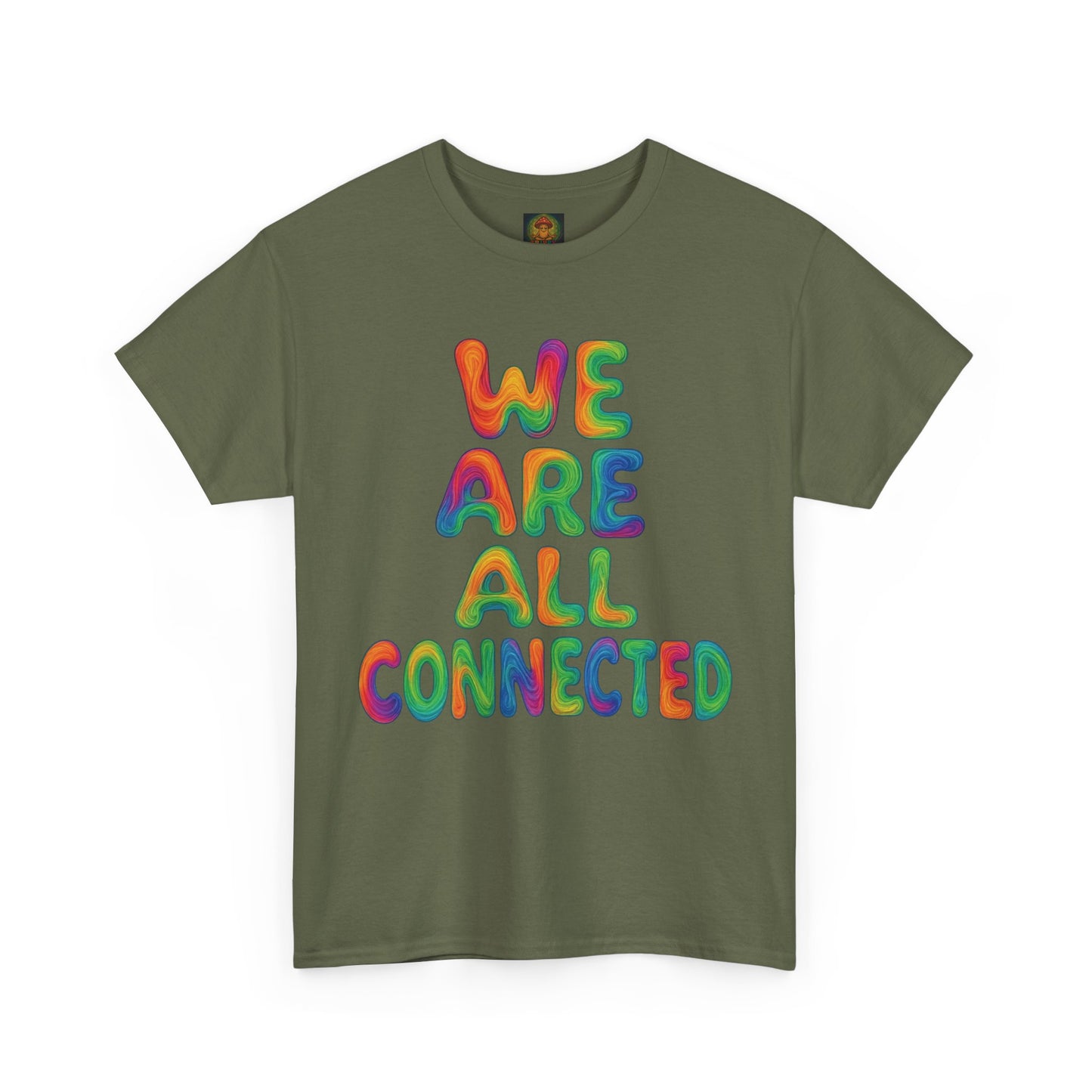 Connected Vibes Tee - Conscious Fashion for Everyone, Casual Wear, Gift for Friends, Eco-Friendly Tee, Everyday Comfort