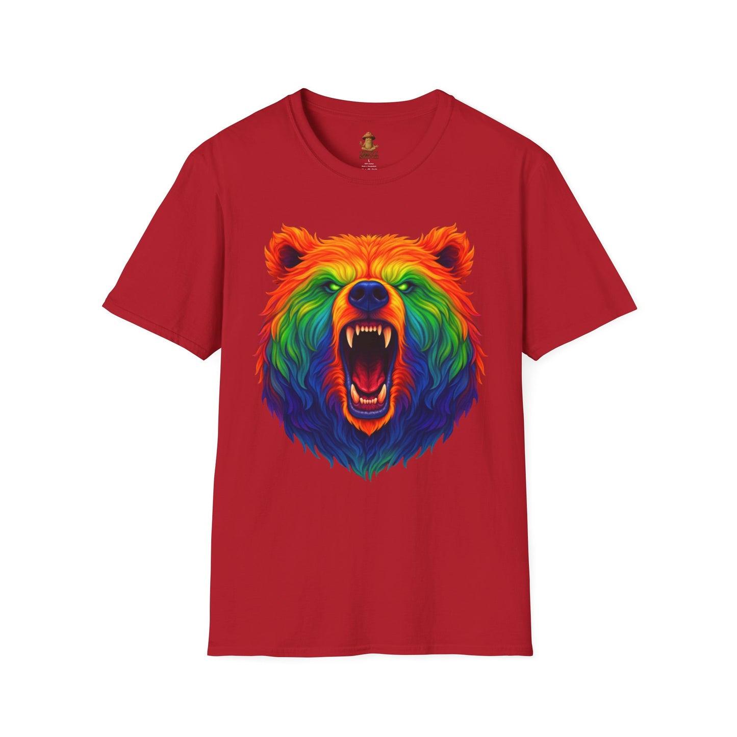 Roaring Bear 2.0 Unity Tee ( 7 chakra colors )