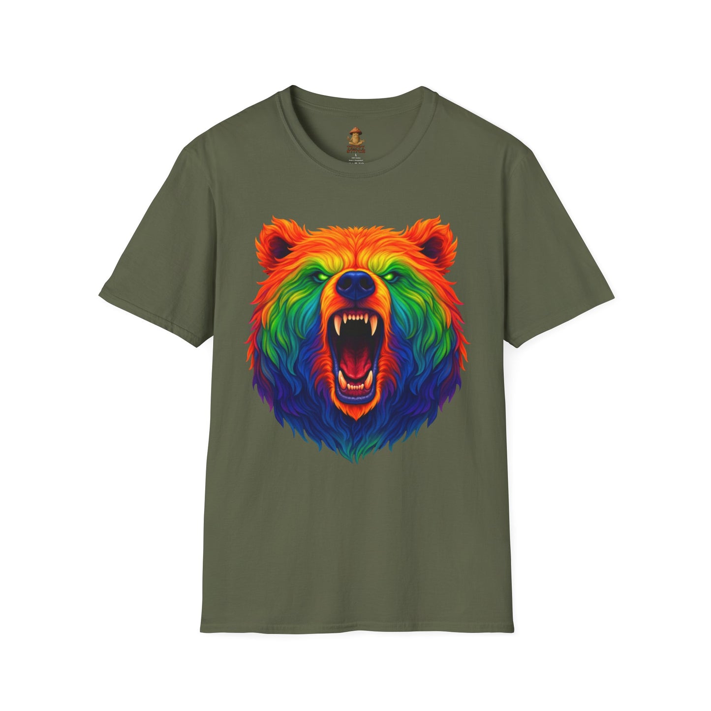 Roaring Bear 2.0 Unity Tee ( 7 chakra colors )